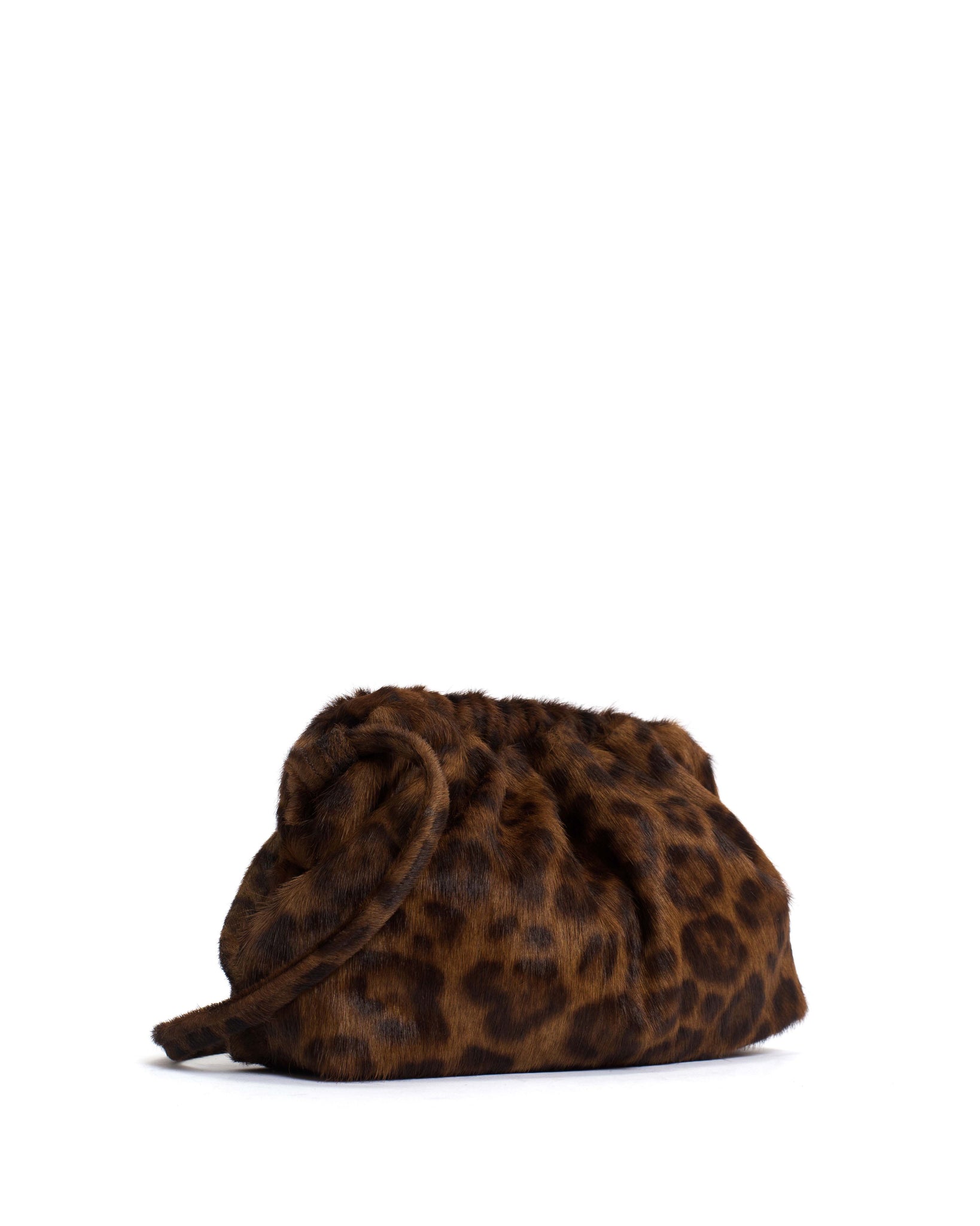 Hally petite cloud bag Calf hair Leopard - Anonymous Copenhagen