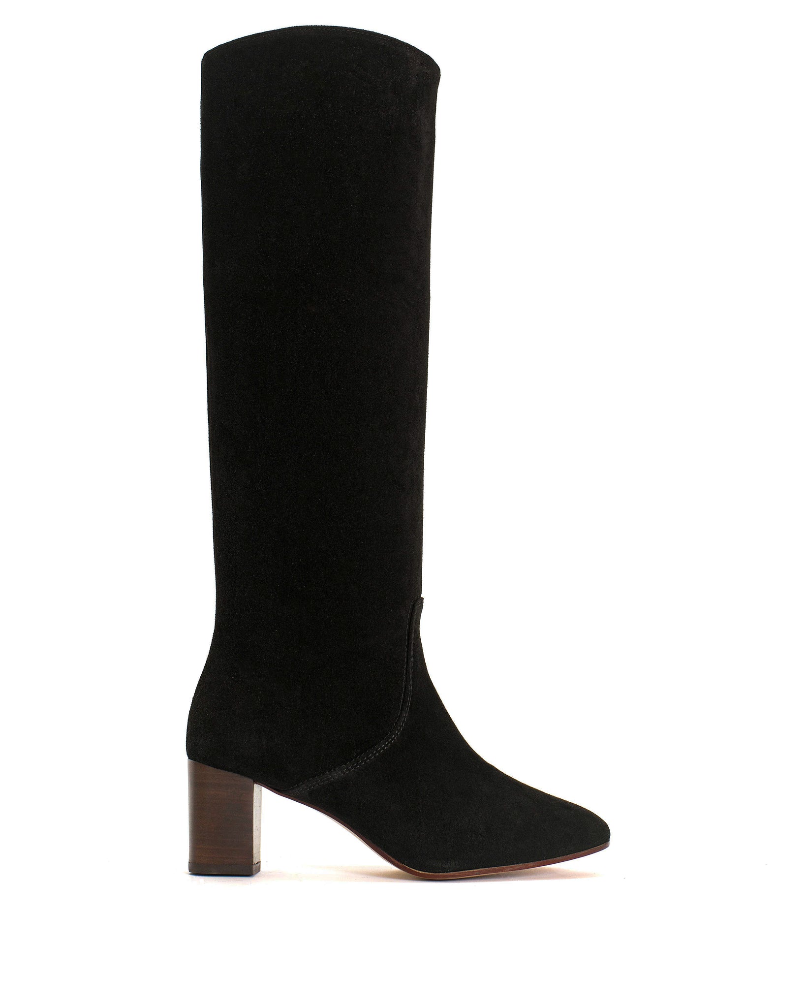 Henriette Calf Suede Black - Anonymous Copenhagen