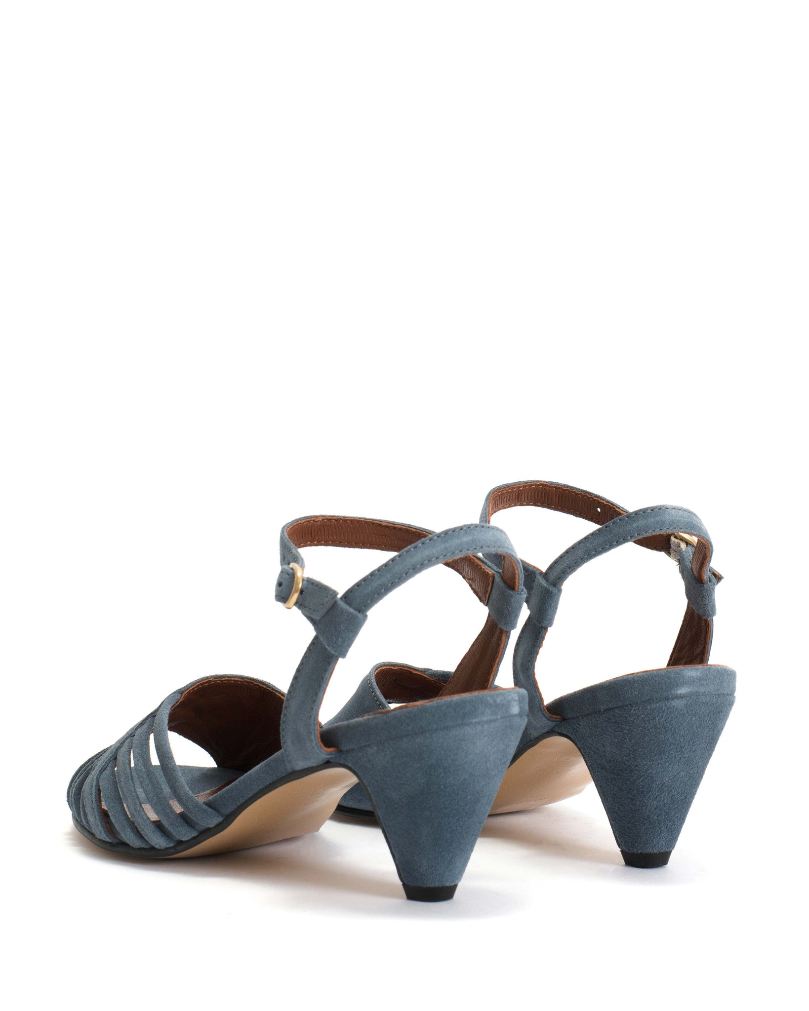 Hermine Calf suede Denim Blue - Anonymous Copenhagen