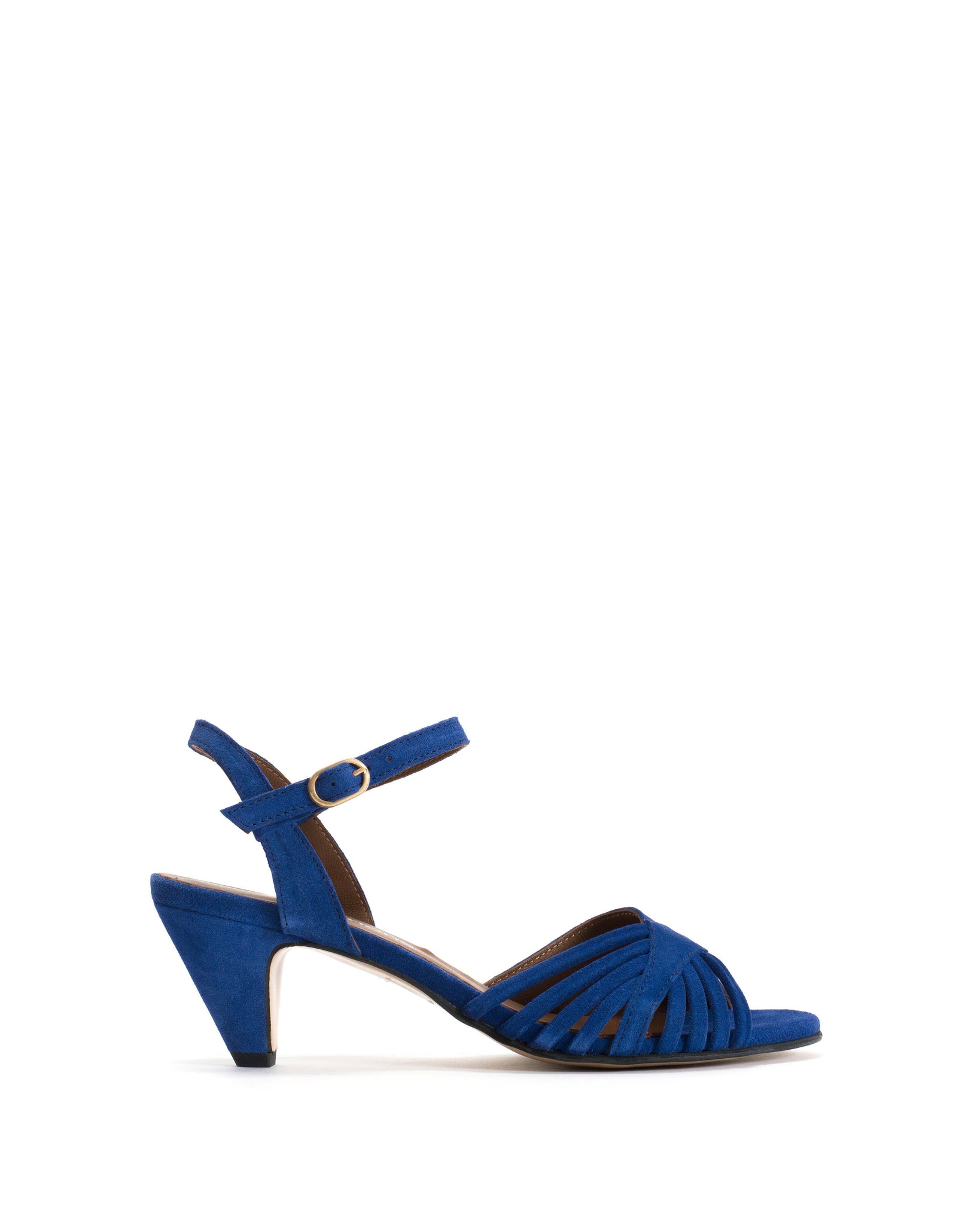 Hermine Calf suede Electric blue - Anonymous Copenhagen