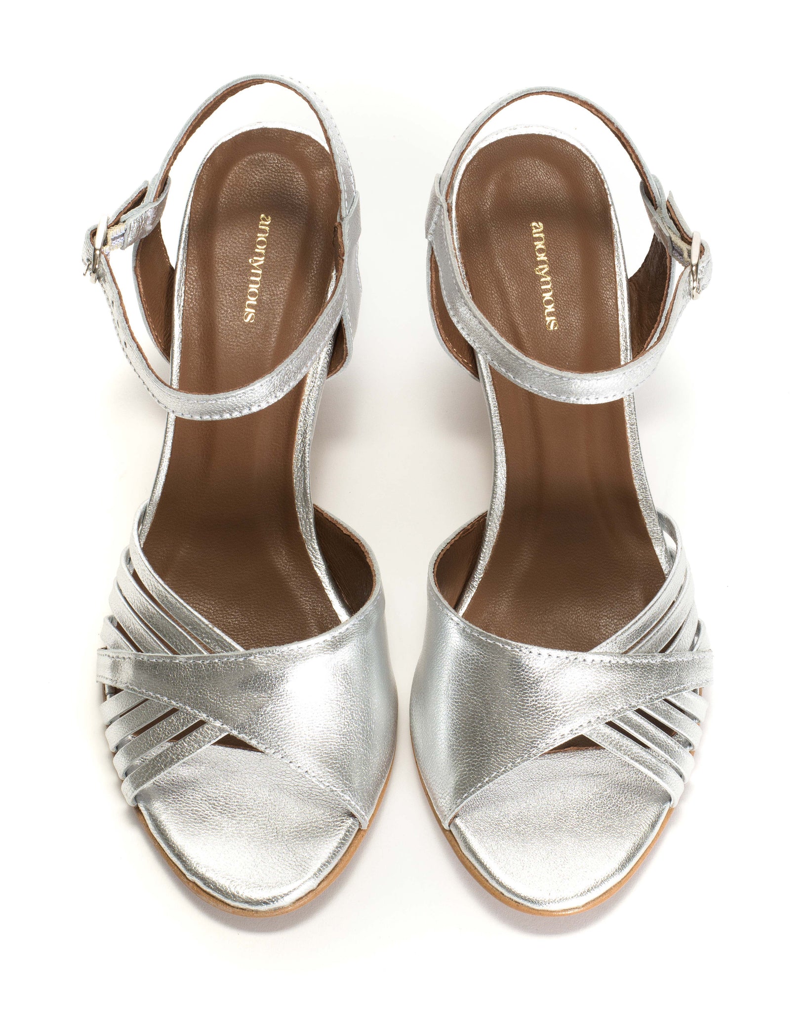 Hermine Metallic goat Silver - Anonymous Copenhagen