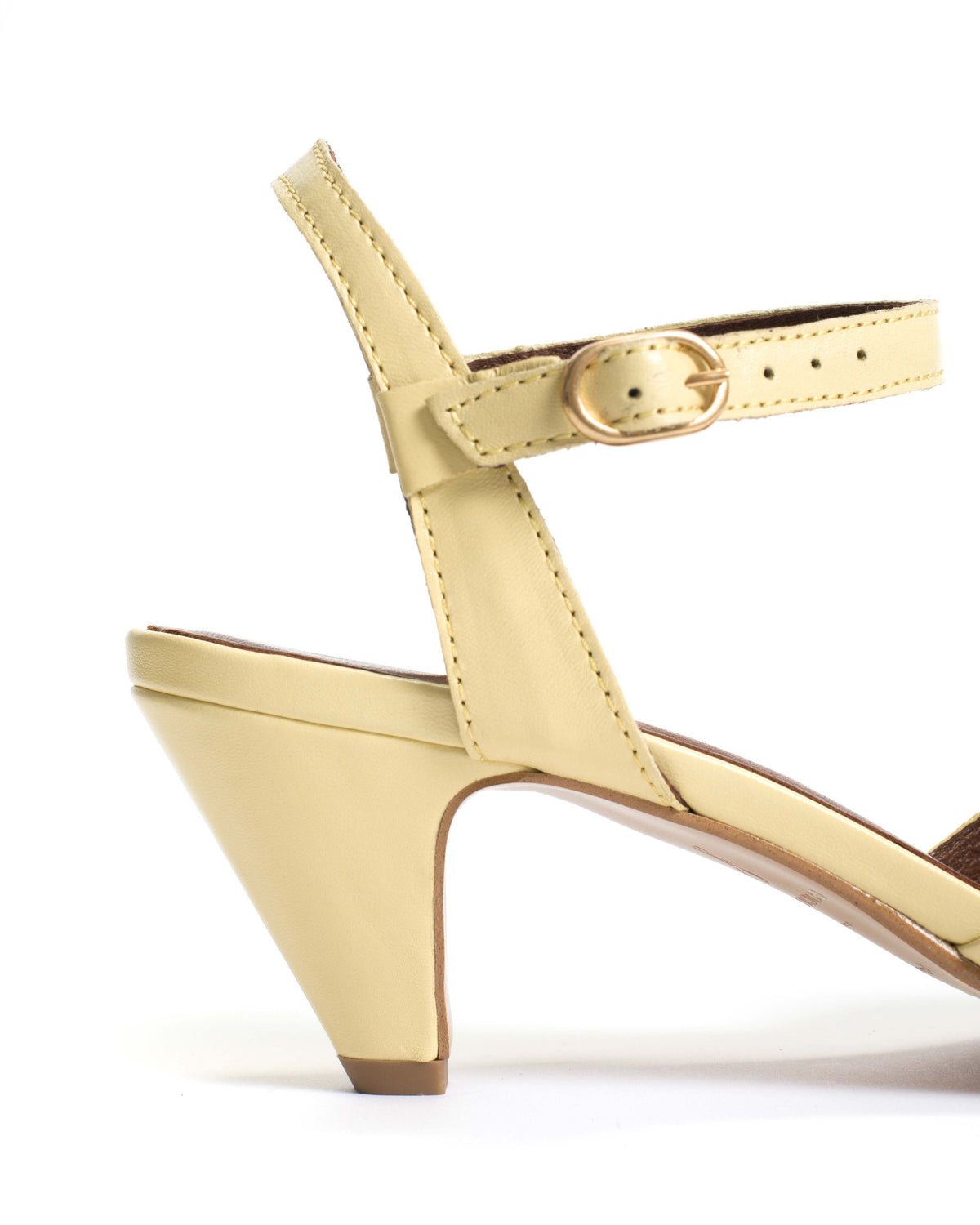 Hermine 50 stiletto Shiny lamb Pineapple ice
