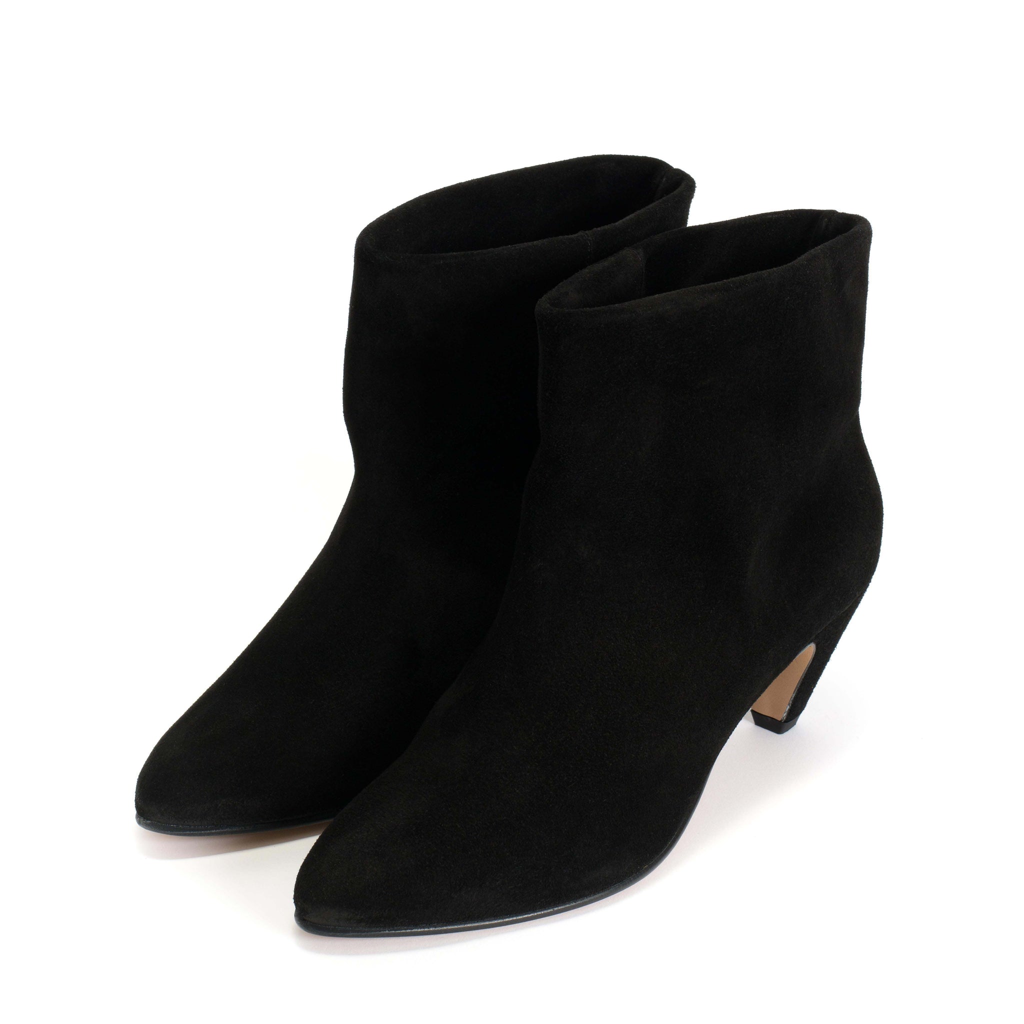 Hilly 50 Stiletto Calf Suede Black - Anonymous Copenhagen