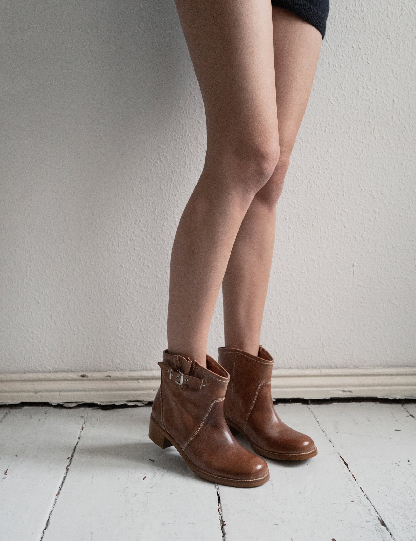Dico Hunter buckle Escovado Dark tan - Anonymous Copenhagen