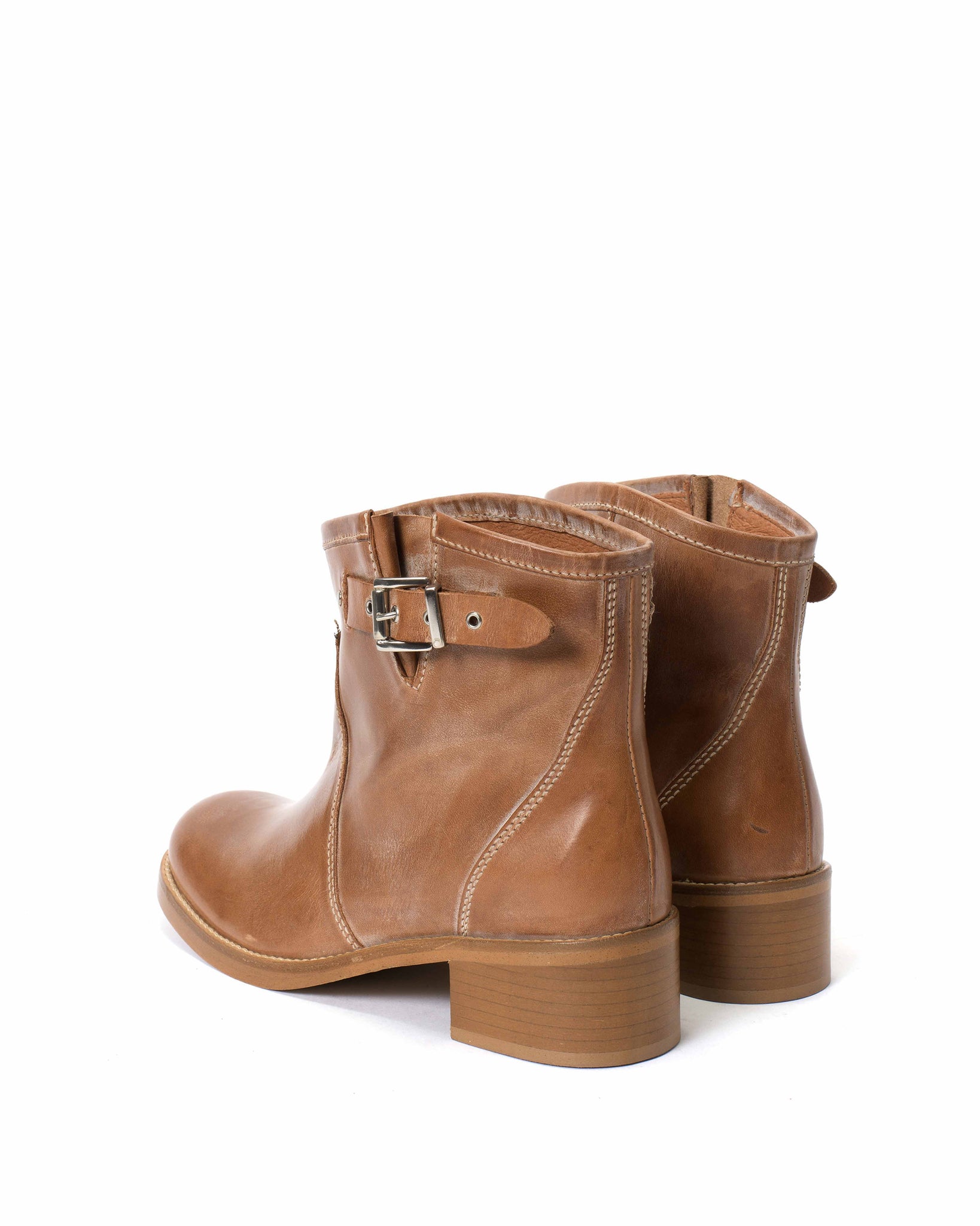 Dico Hunter buckle Escovado Dark tan - Anonymous Copenhagen