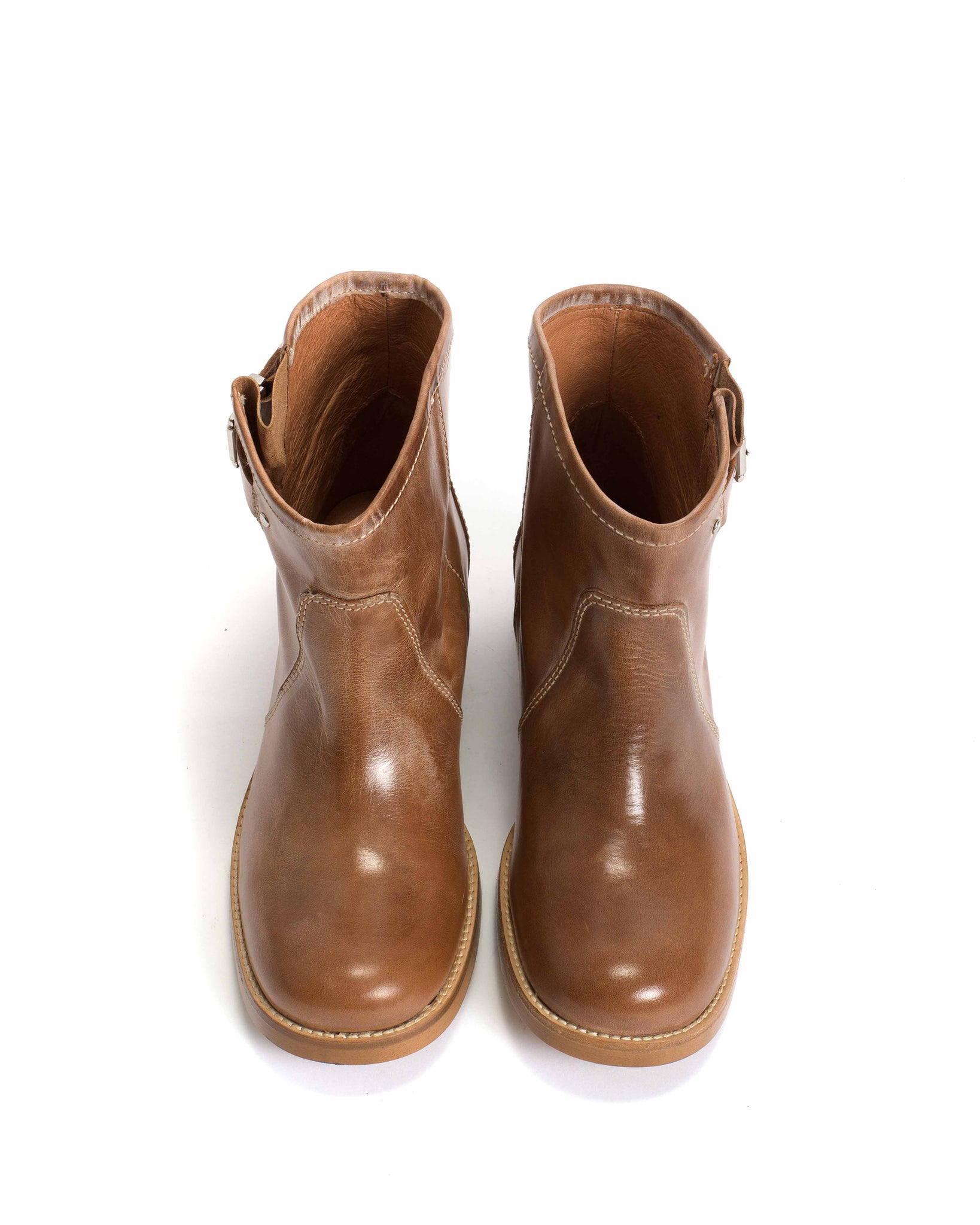Dico Hunter buckle Escovado Dark tan - Anonymous Copenhagen