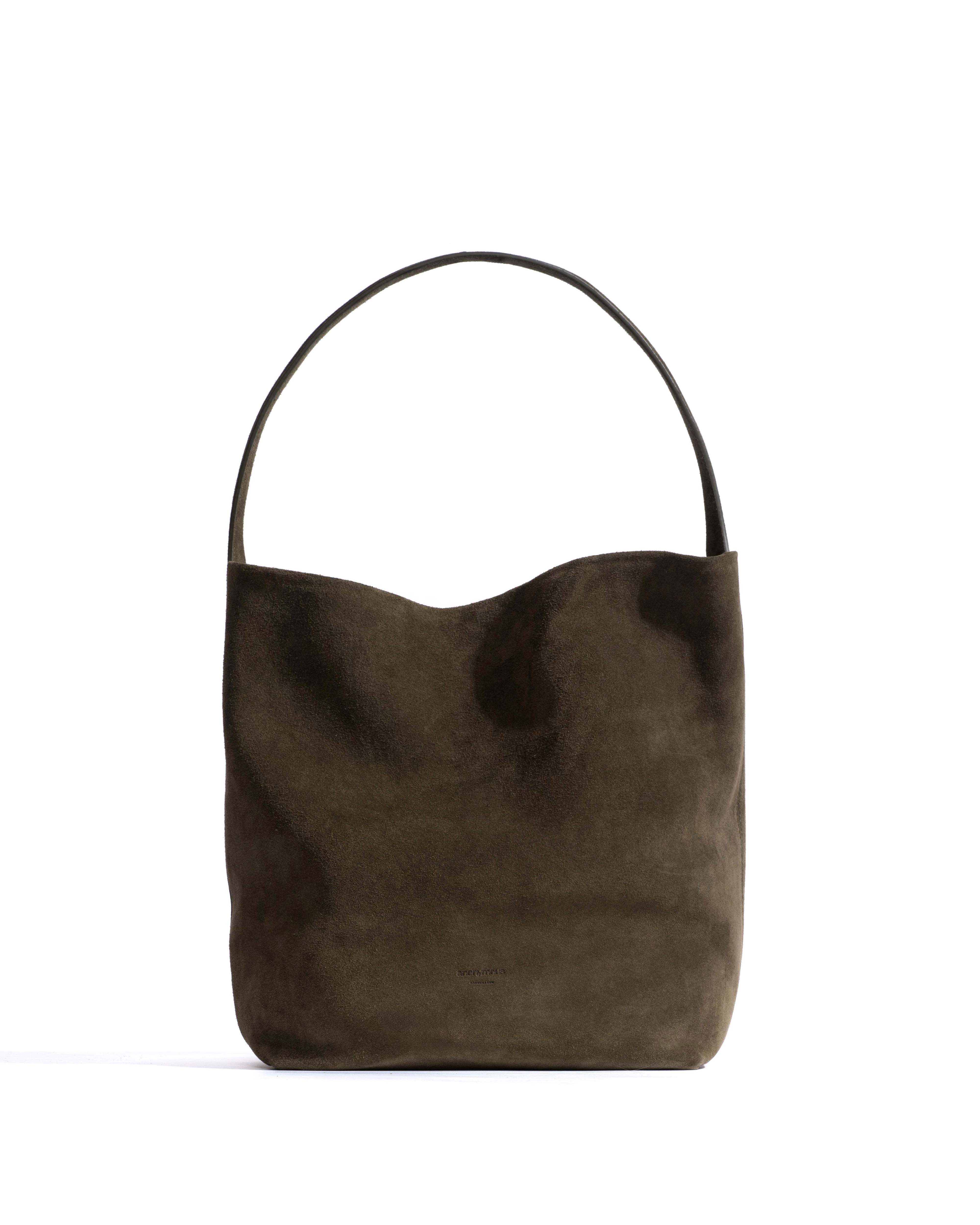 Versa everyday bag Calf suede Moss green