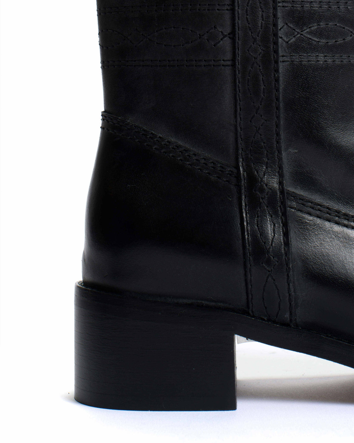 Dico Julia Western stitch Escovado Black
