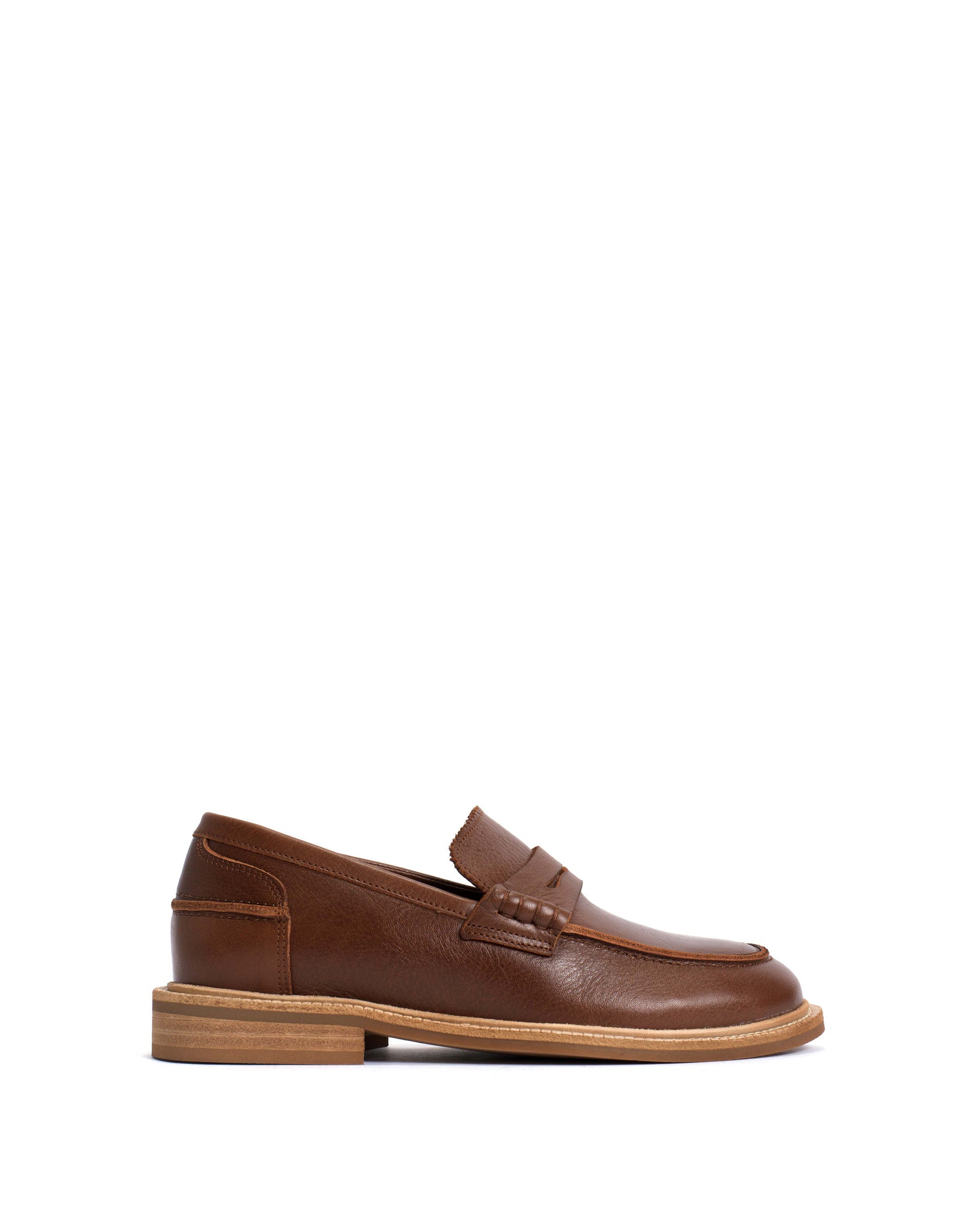 Jeanett Vegetable Tanned Calf Chestnut - Anonymous Copenhagen