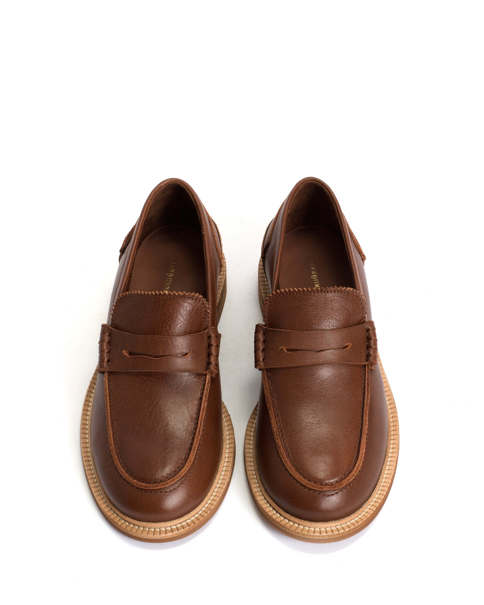 Jeanett Vegetable Tanned Calf Chestnut - Anonymous Copenhagen
