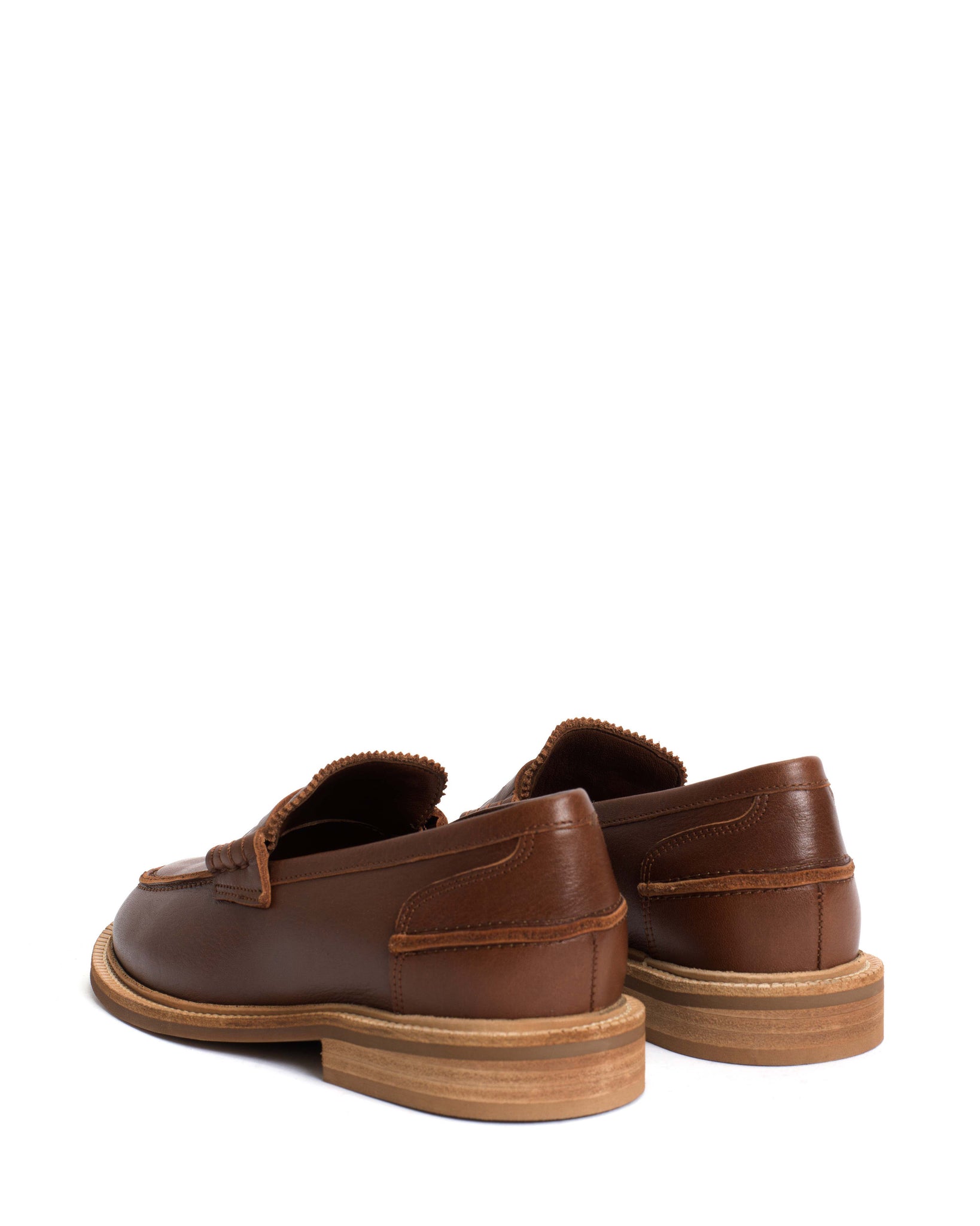 Jeanett Vegetable Tanned Calf Chestnut - Anonymous Copenhagen