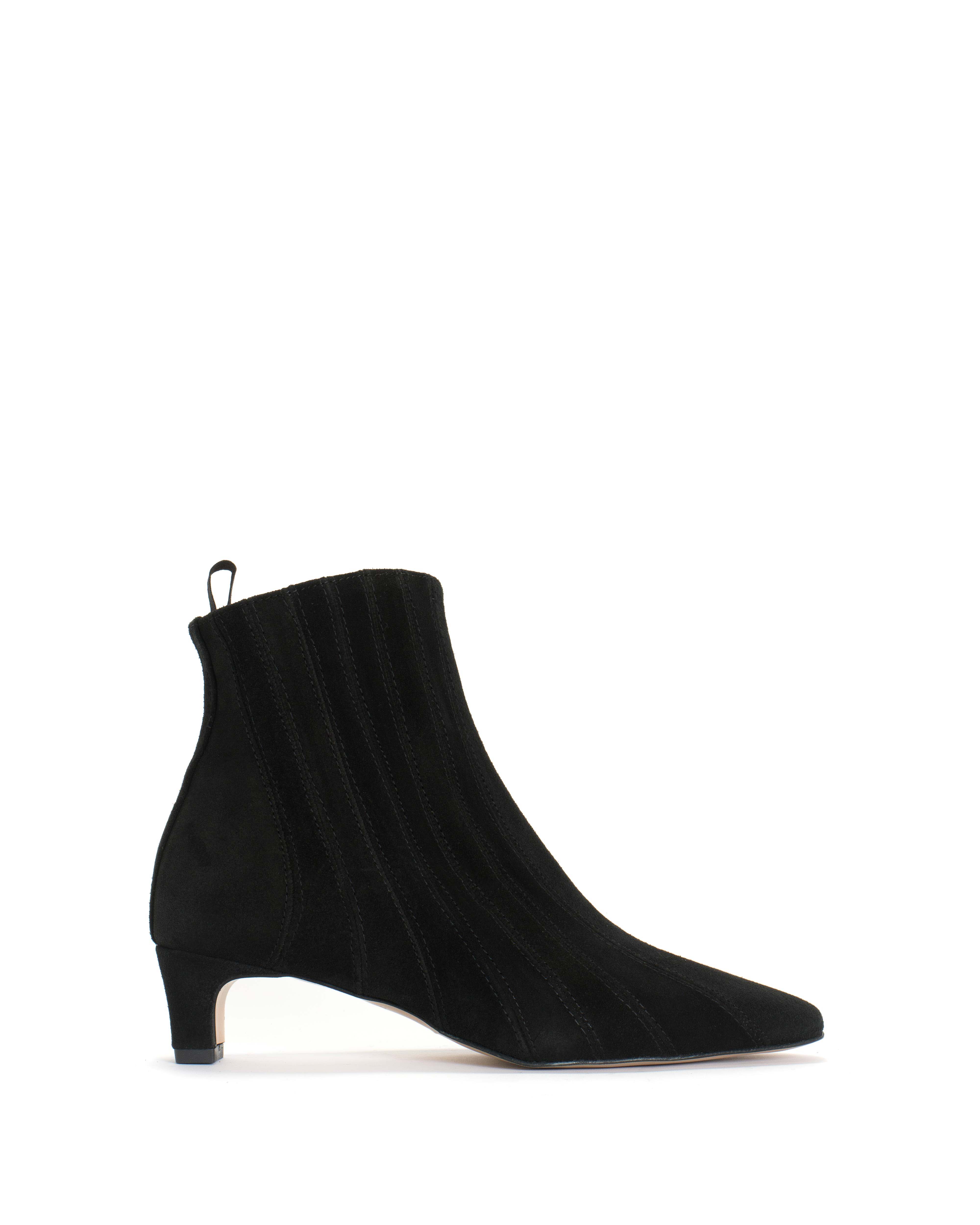 Jelai Calf suede Black