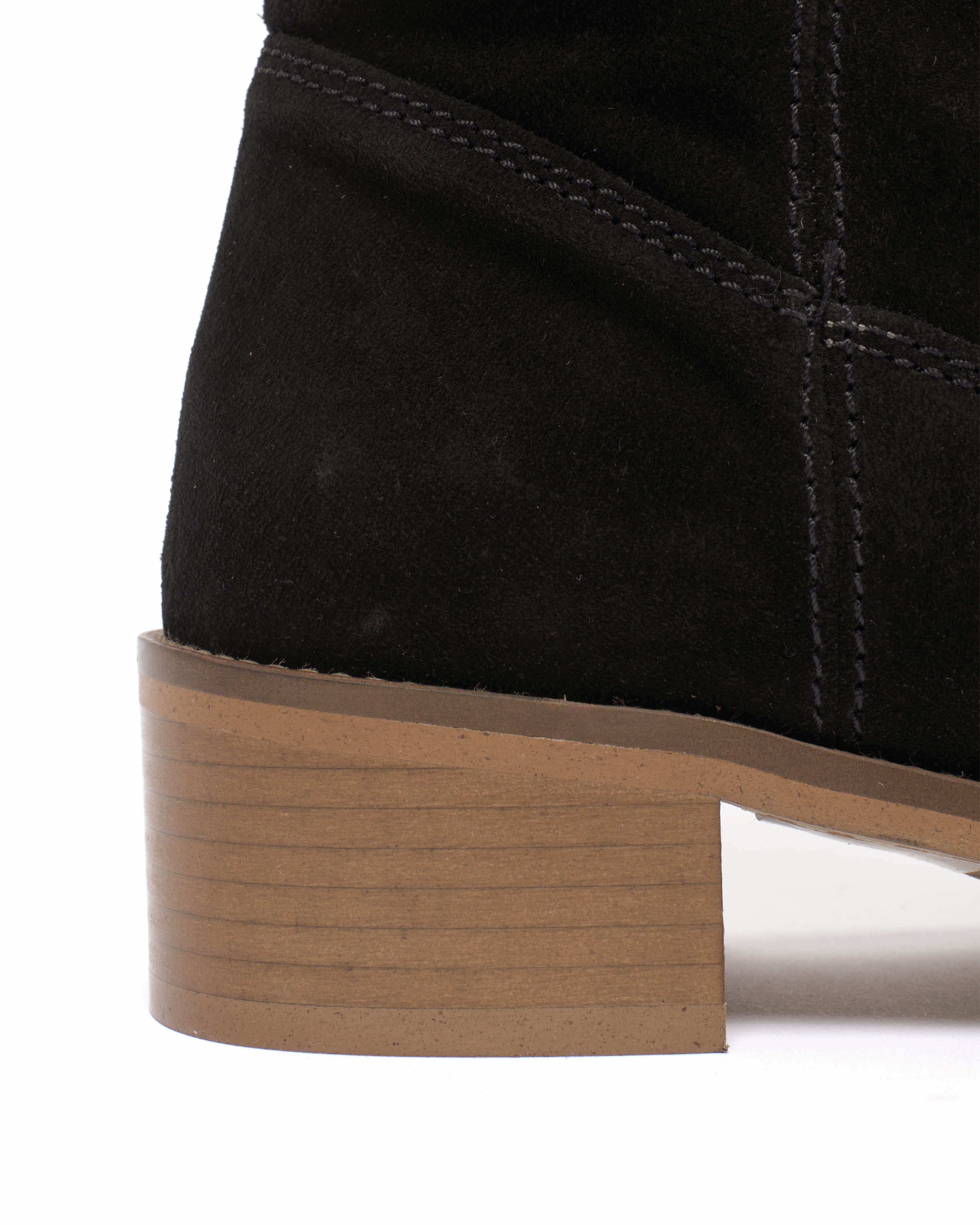 Dico Julia Calf suede Black