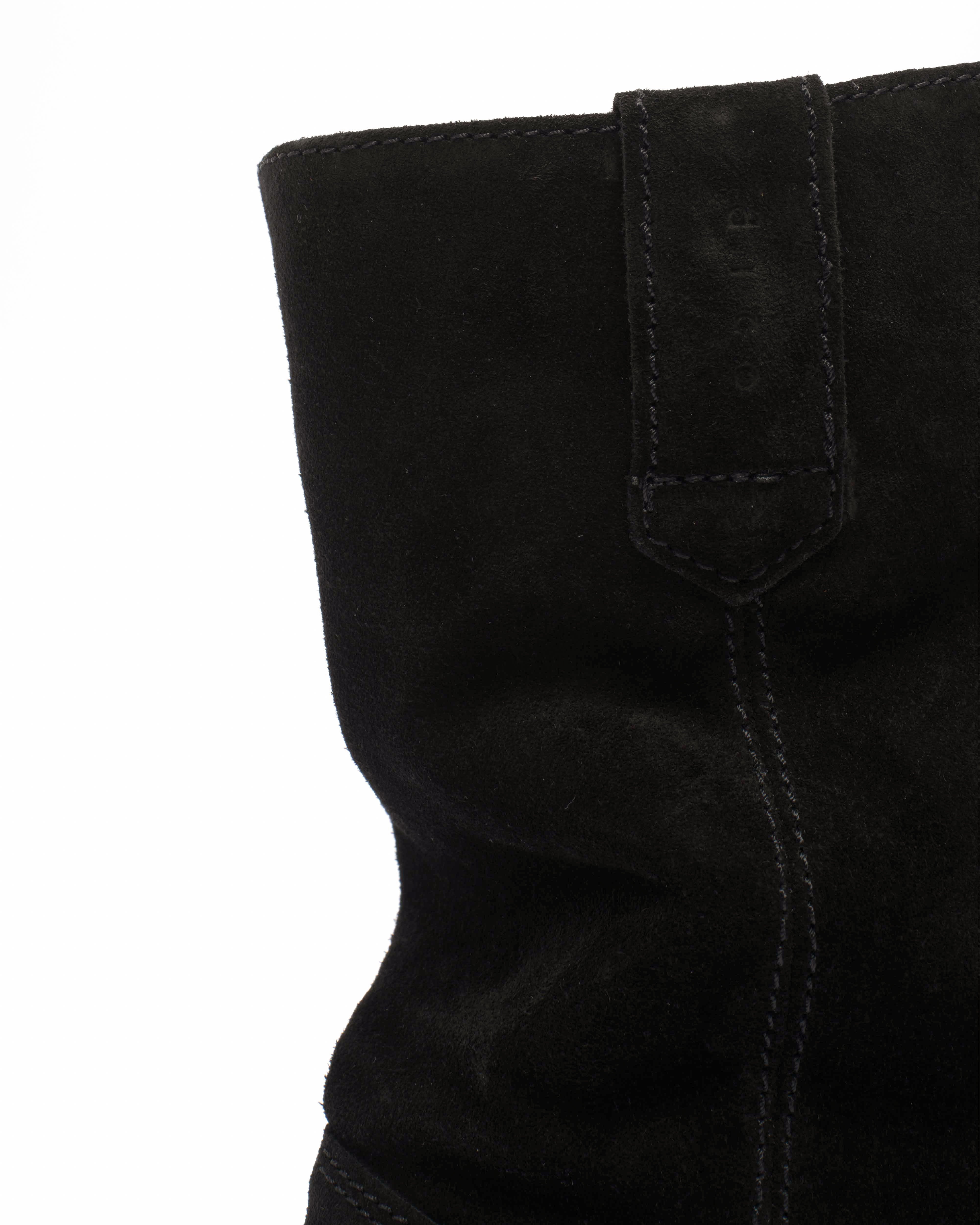 Dico Julia Calf suede Black