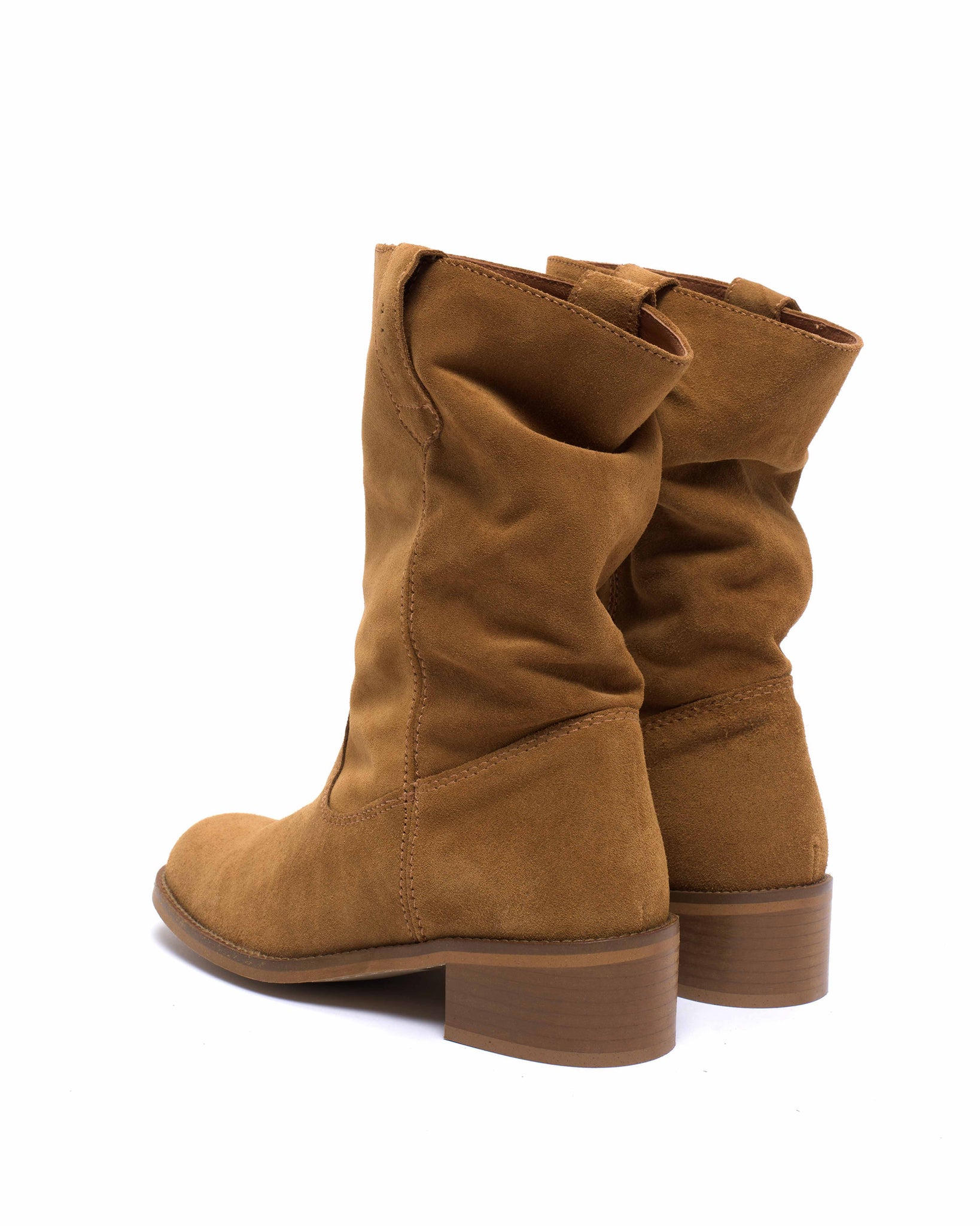 Dico Julia Calf suede Dark tan - Anonymous Copenhagen