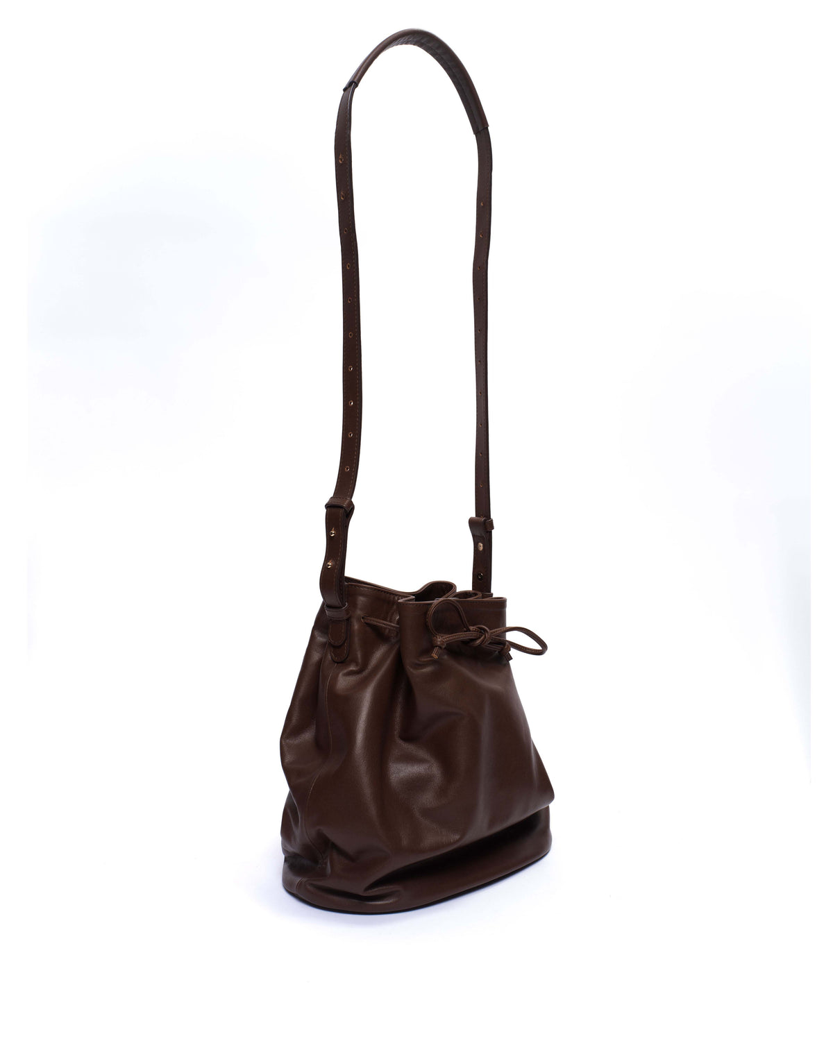 Kacey grand bucket bag Soft calf Chocolate