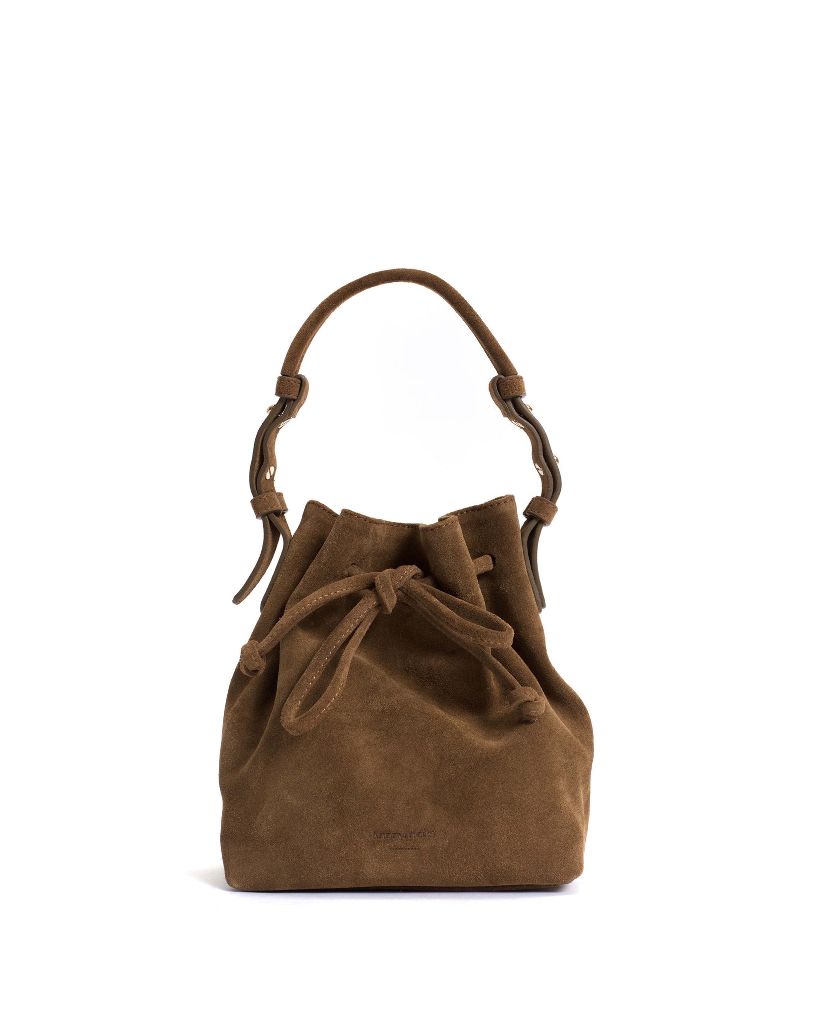 Kacey petite bucket bag Calf suede Cinnamon - Anonymous Copenhagen