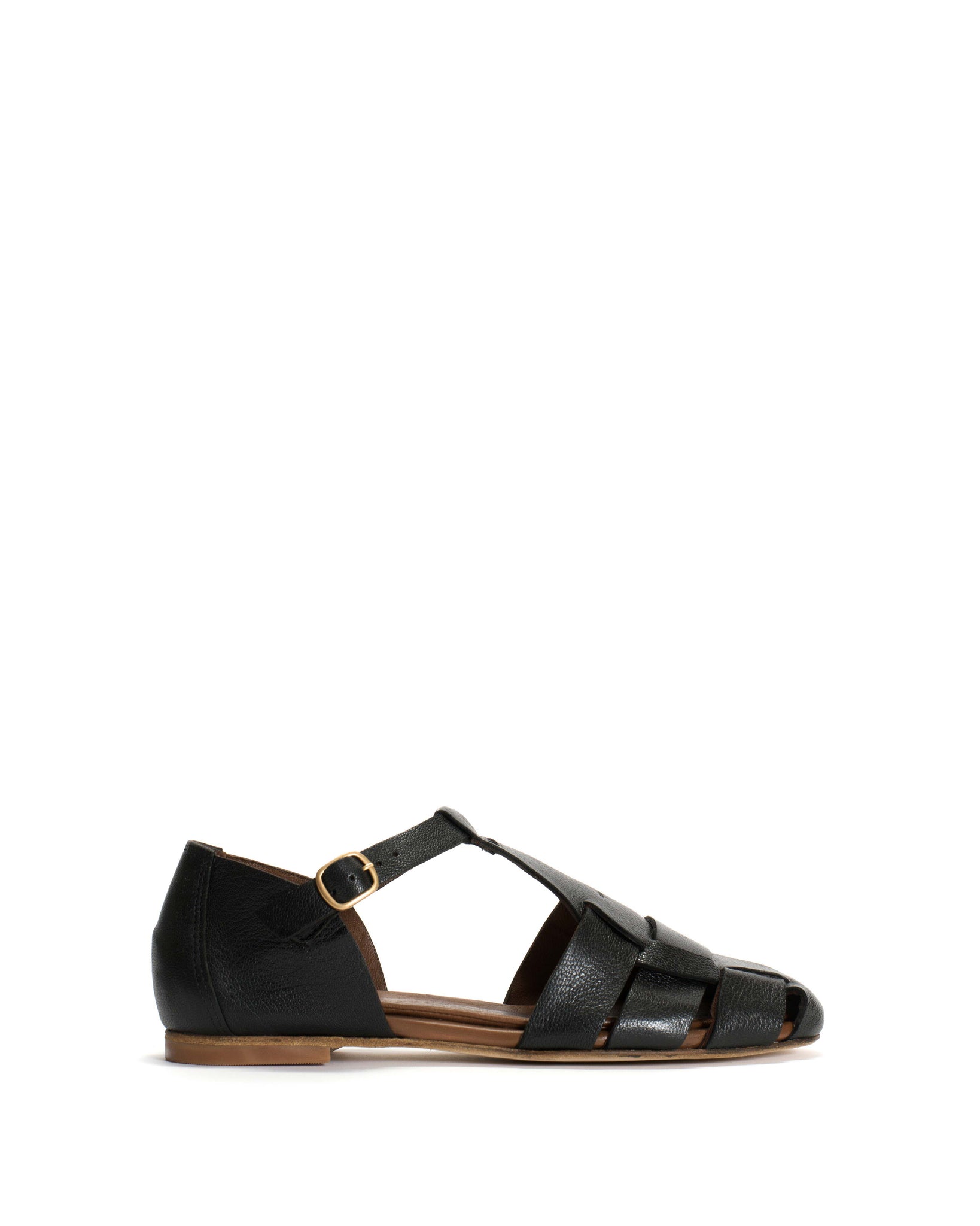 Lain flats Grained chevre goat Black - Anonymous Copenhagen