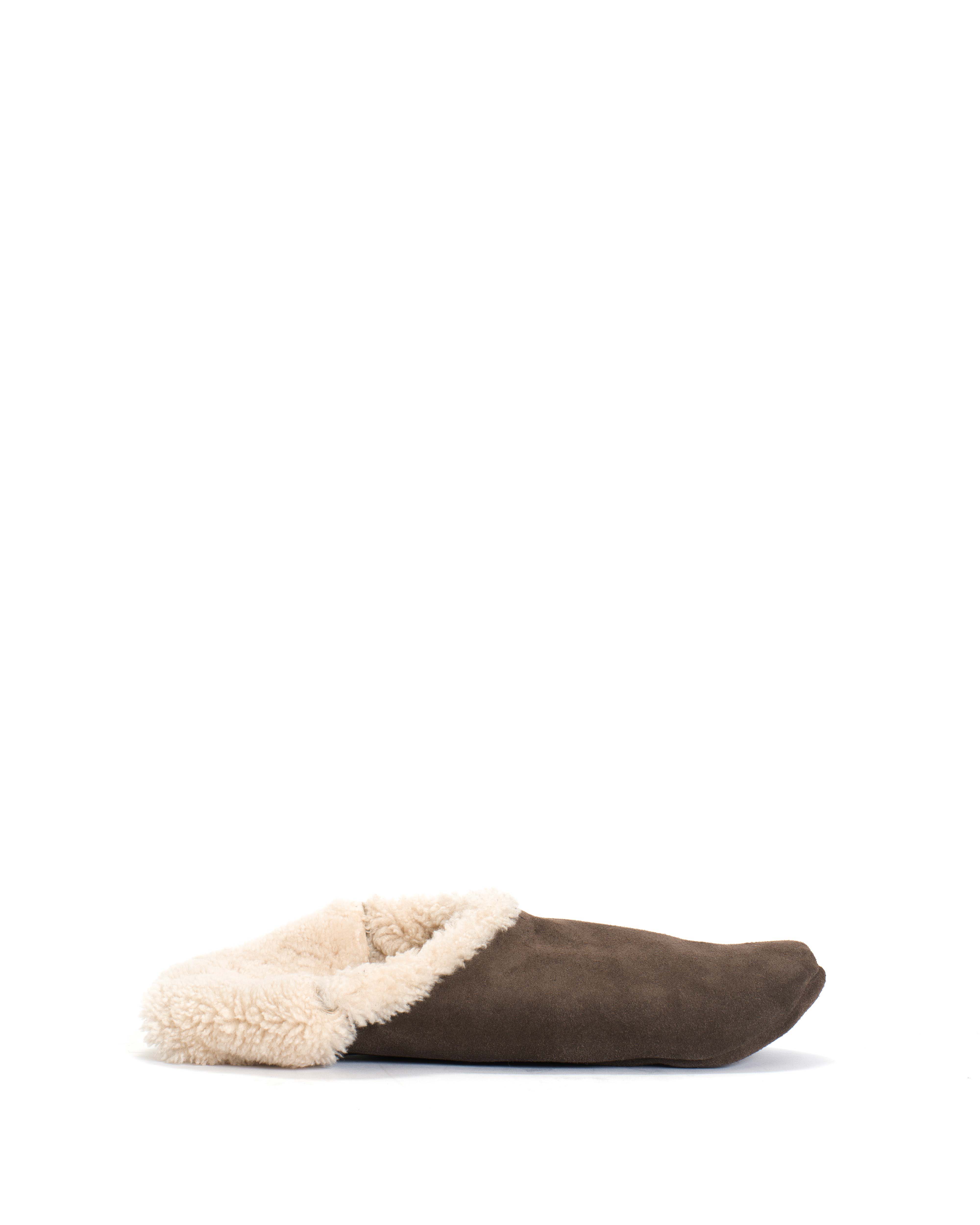 Lambiees shearling Calf Suede Coffee