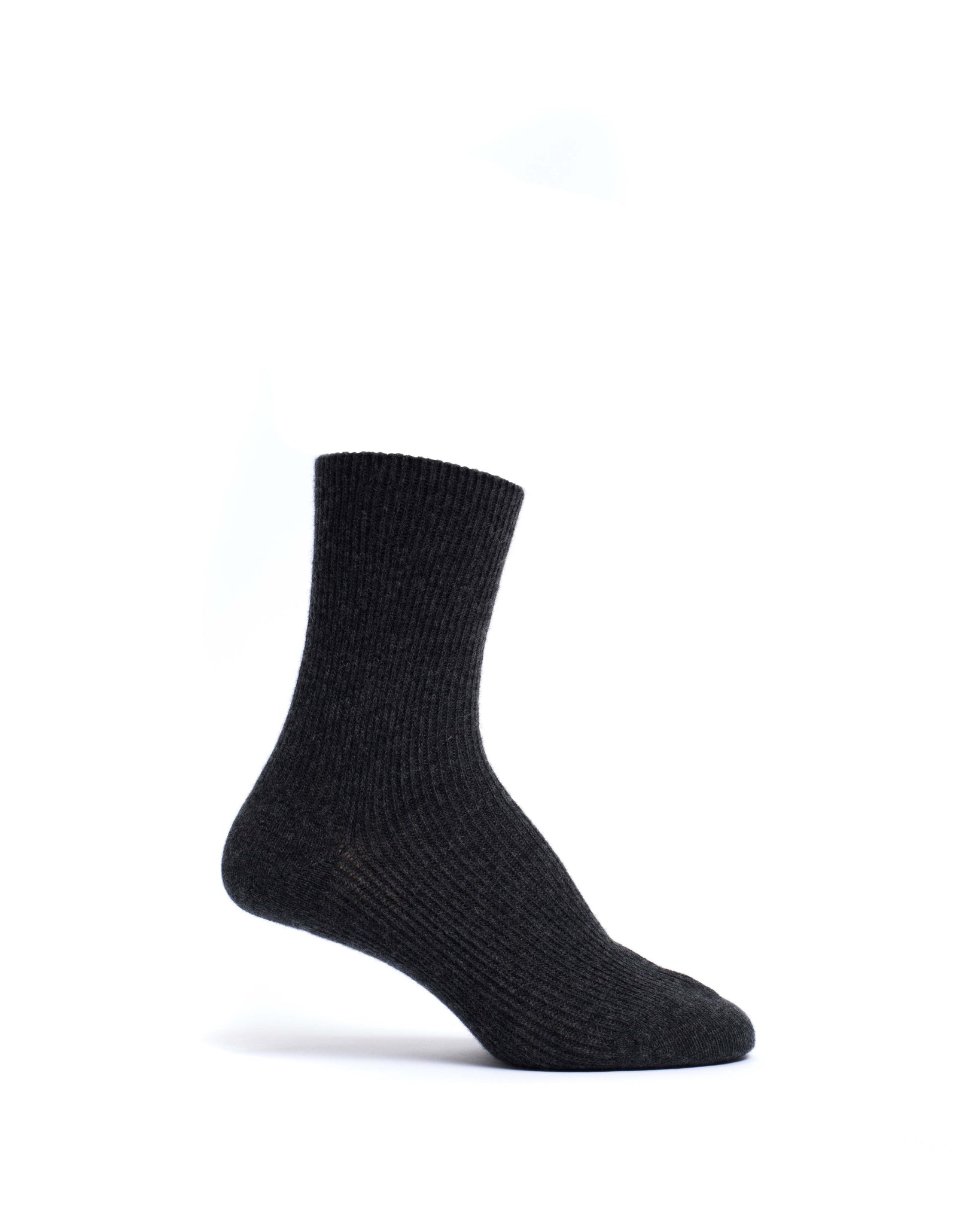 Lanai cashmere socks 70% wool 30% cashmere Dark grey - Anonymous Copenhagen