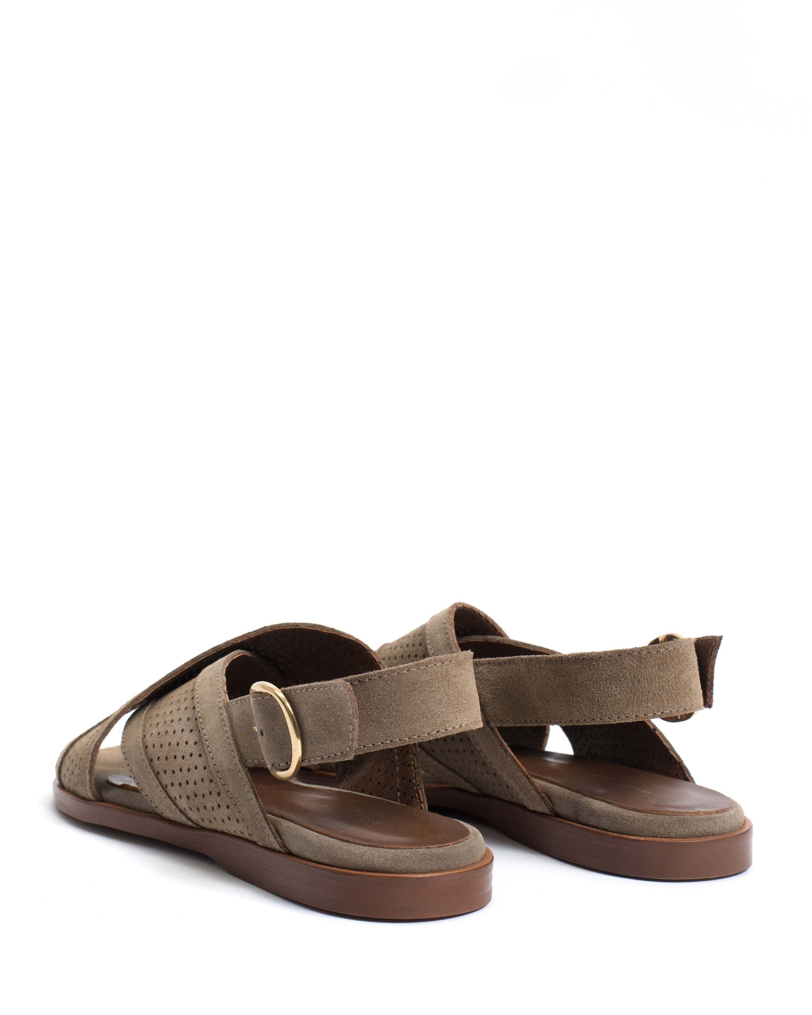 Leila 10 classic Calf suede Mushroom - Anonymous Copenhagen