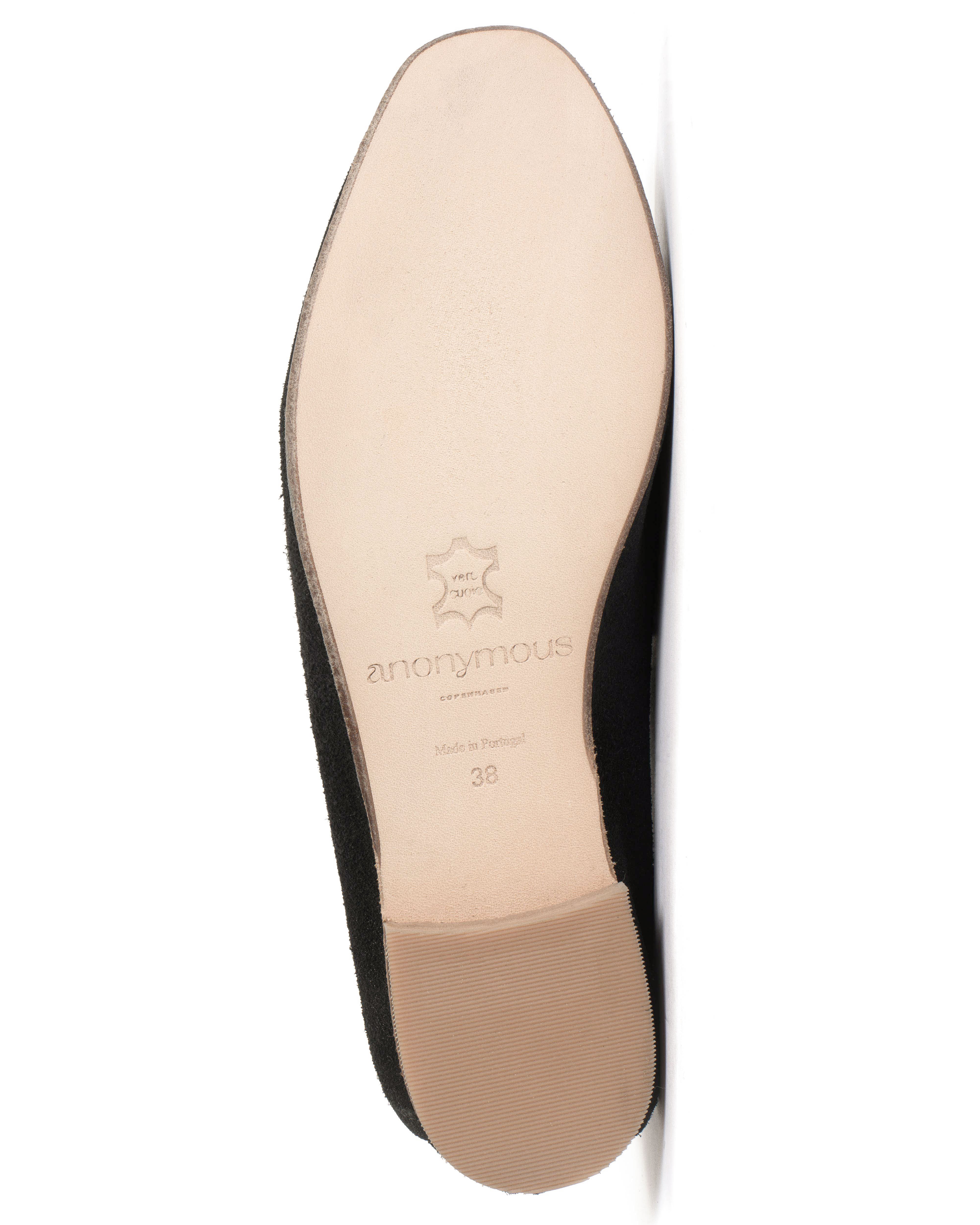 Lindsay Calf suede Black