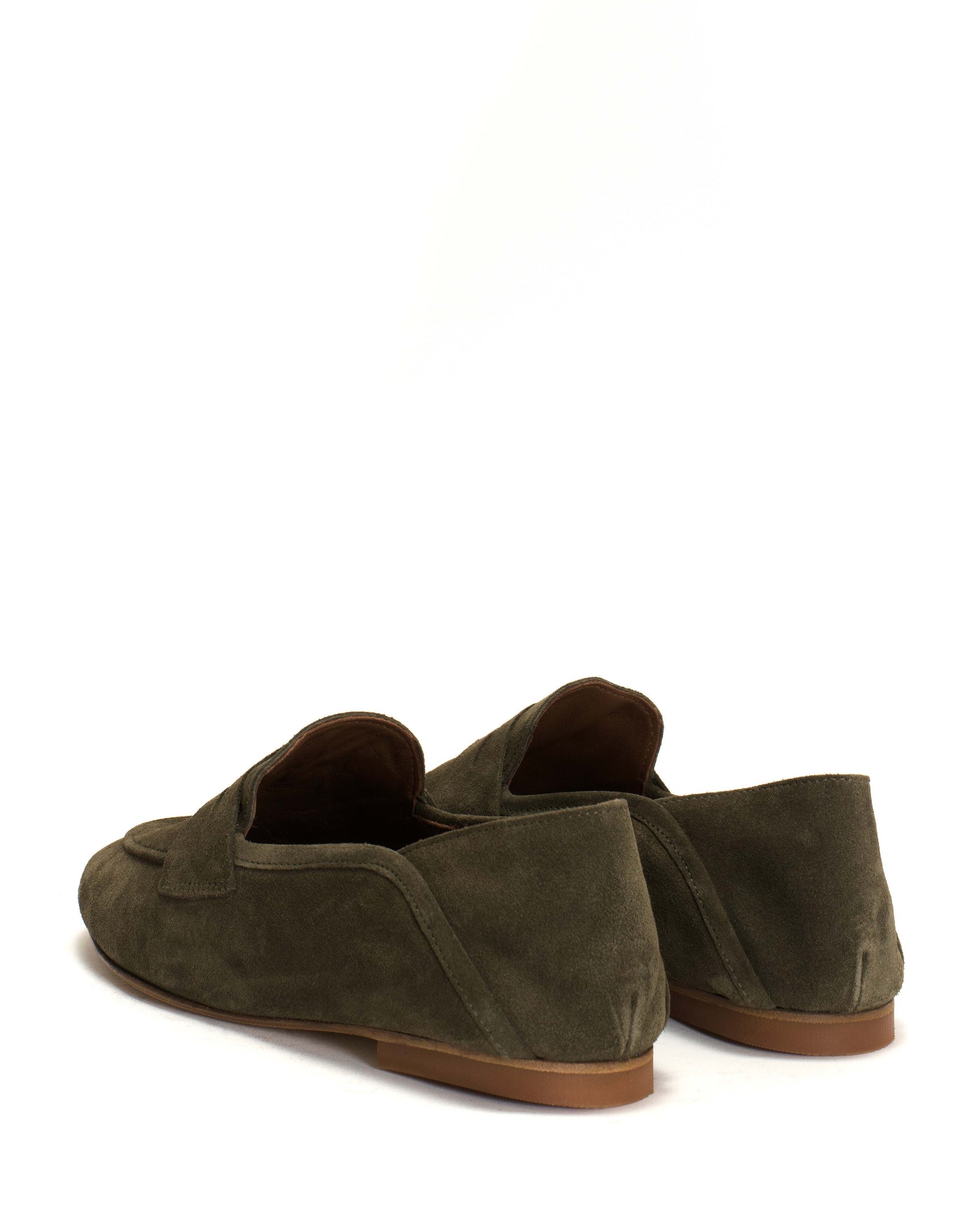 Lindsay Calf suede Moss green - Anonymous Copenhagen