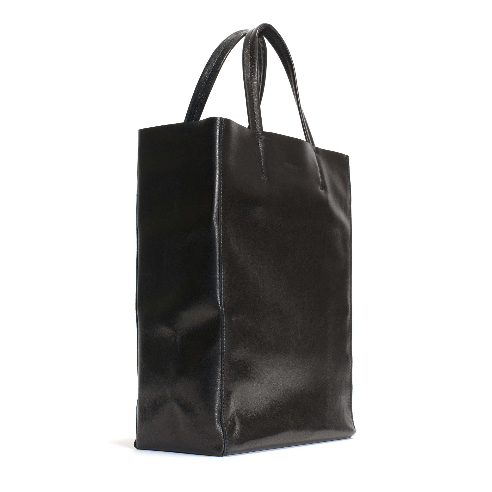 Linea shopper Shiny lamb Black - Anonymous Copenhagen