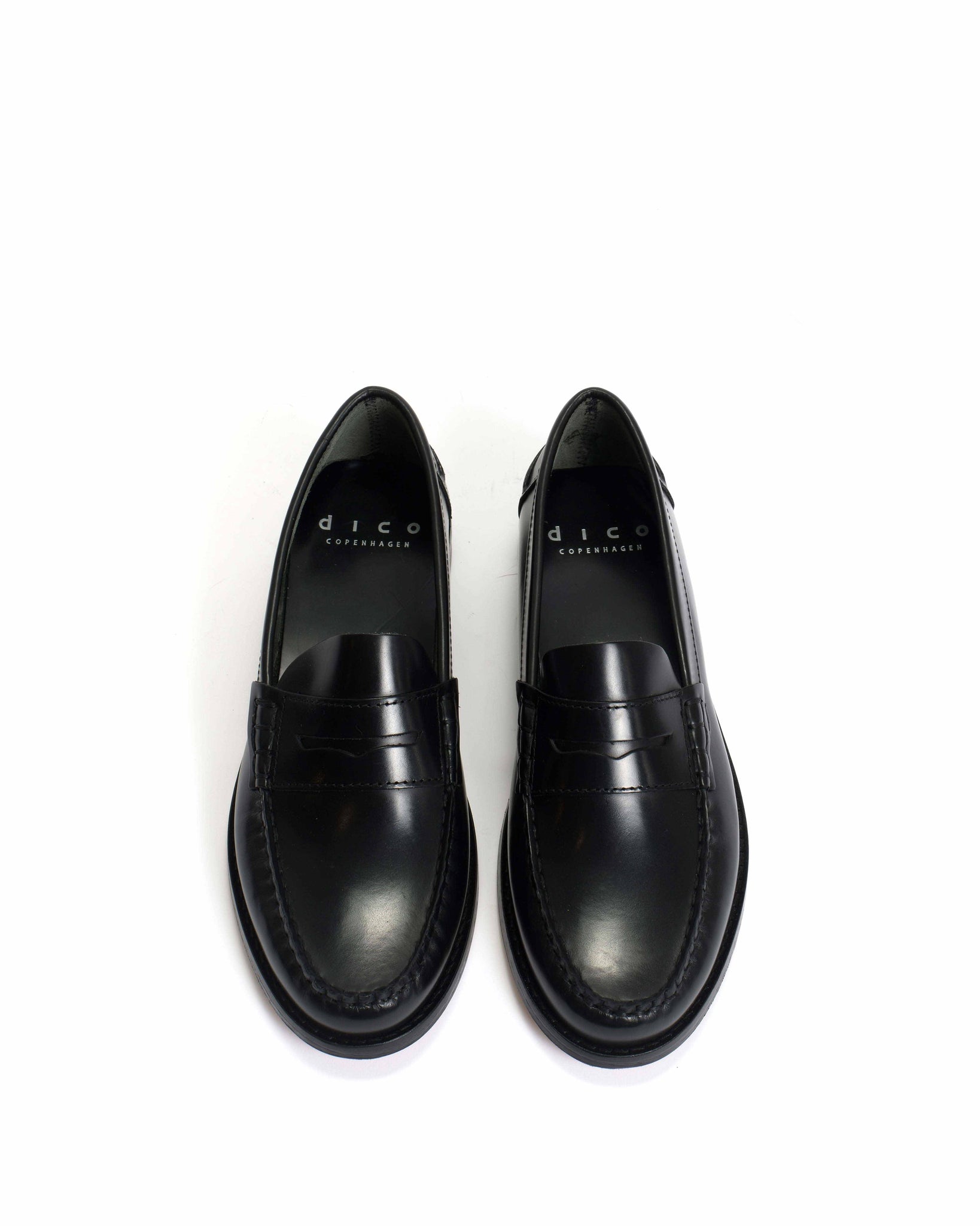 Dico Loafer penny Polido Black - Anonymous Copenhagen