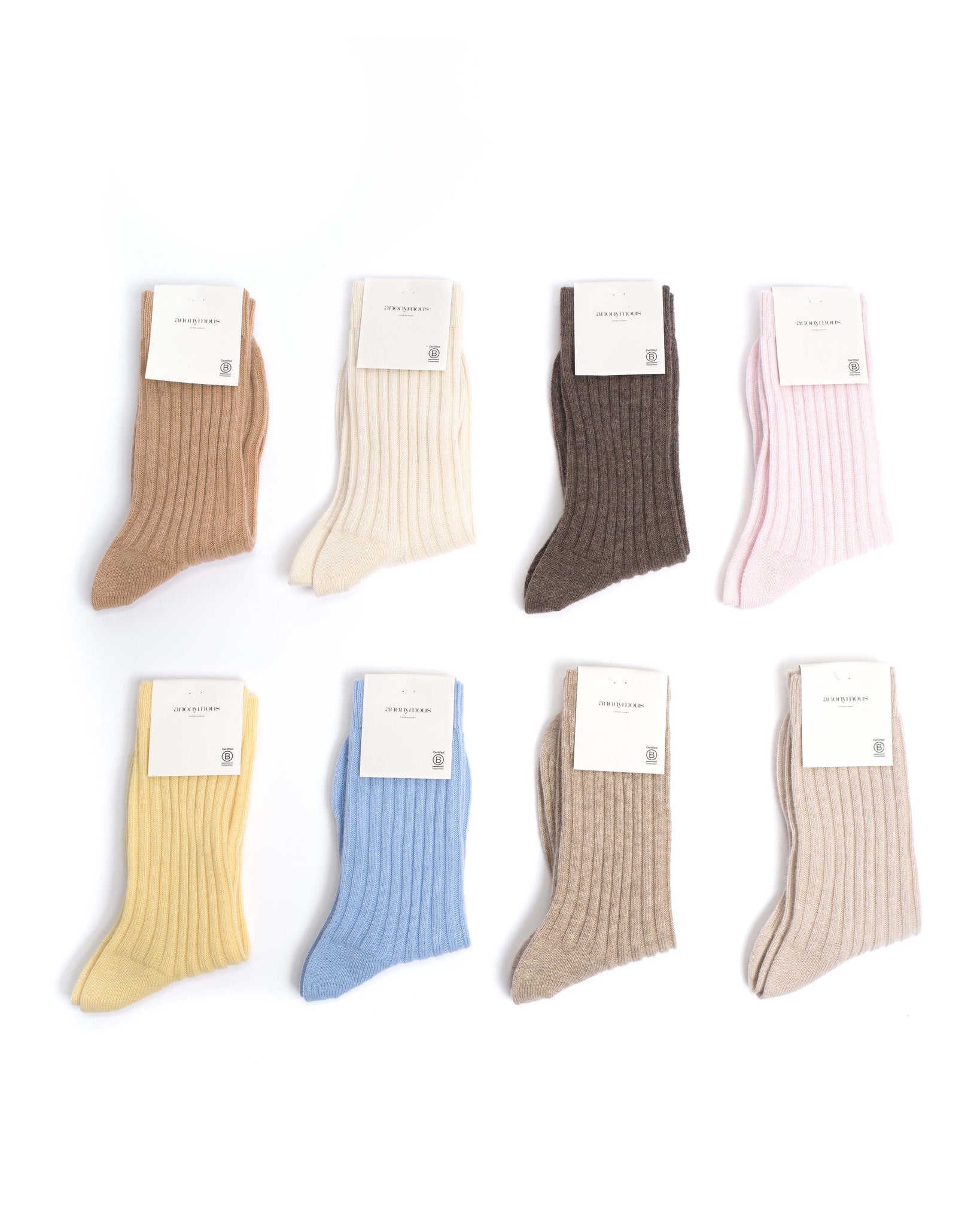 Magdai cashmere socks 100% cashmere (socks) Light taupe - Anonymous Copenhagen