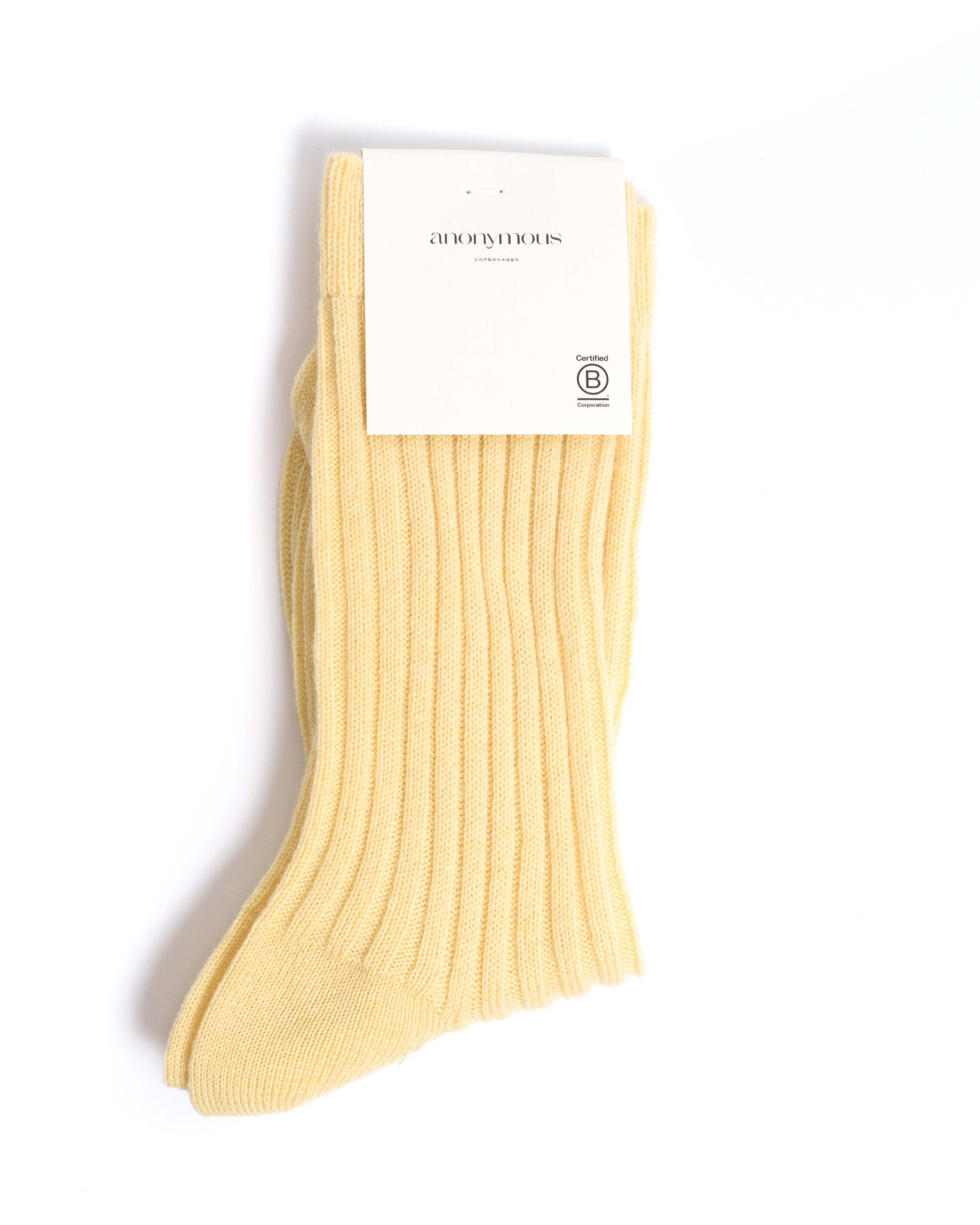 Magdai cashmere socks 100% cashmere (socks) Pineapple ice - Anonymous Copenhagen