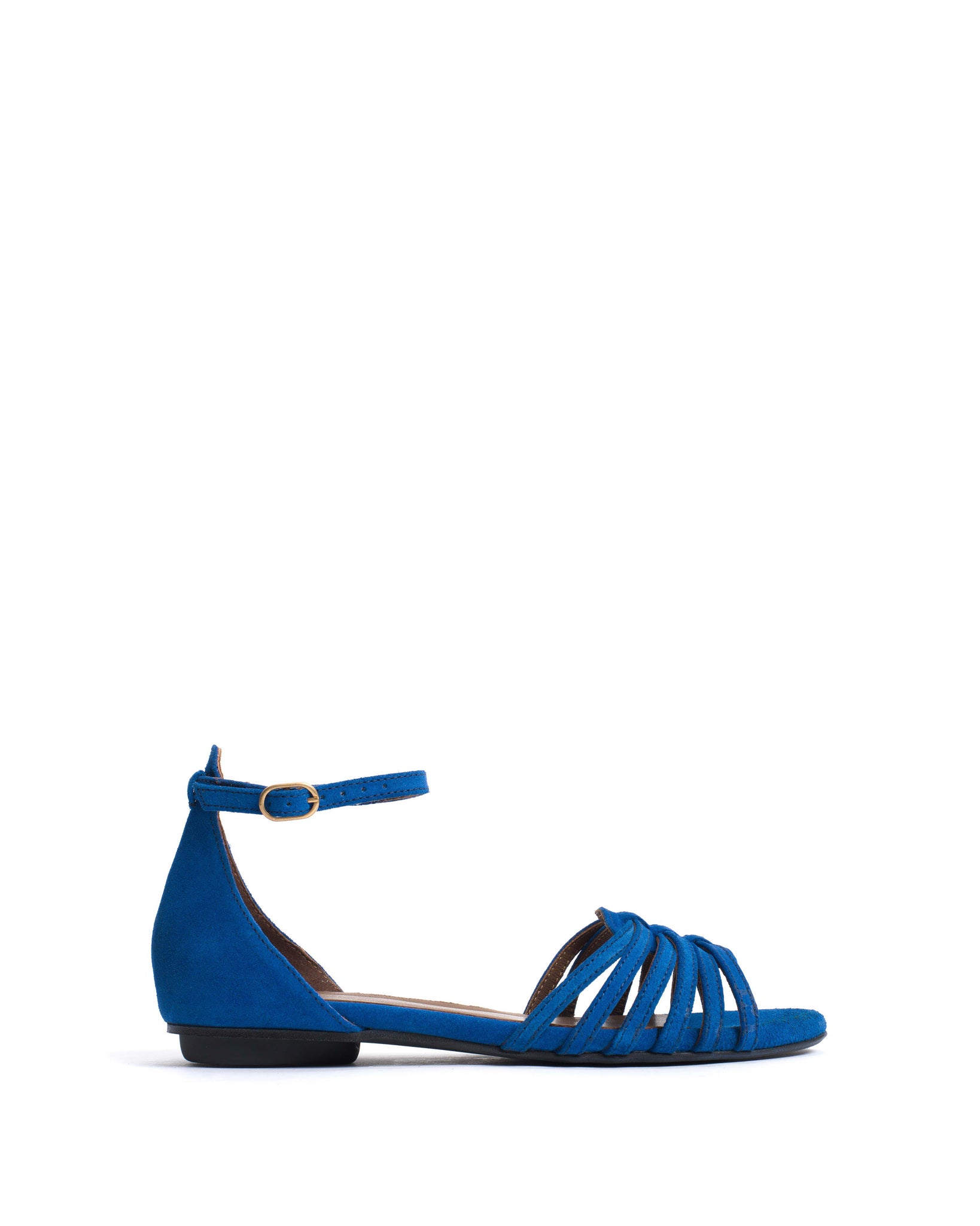 Mareike 10 Calf suede Electric blue - Anonymous Copenhagen