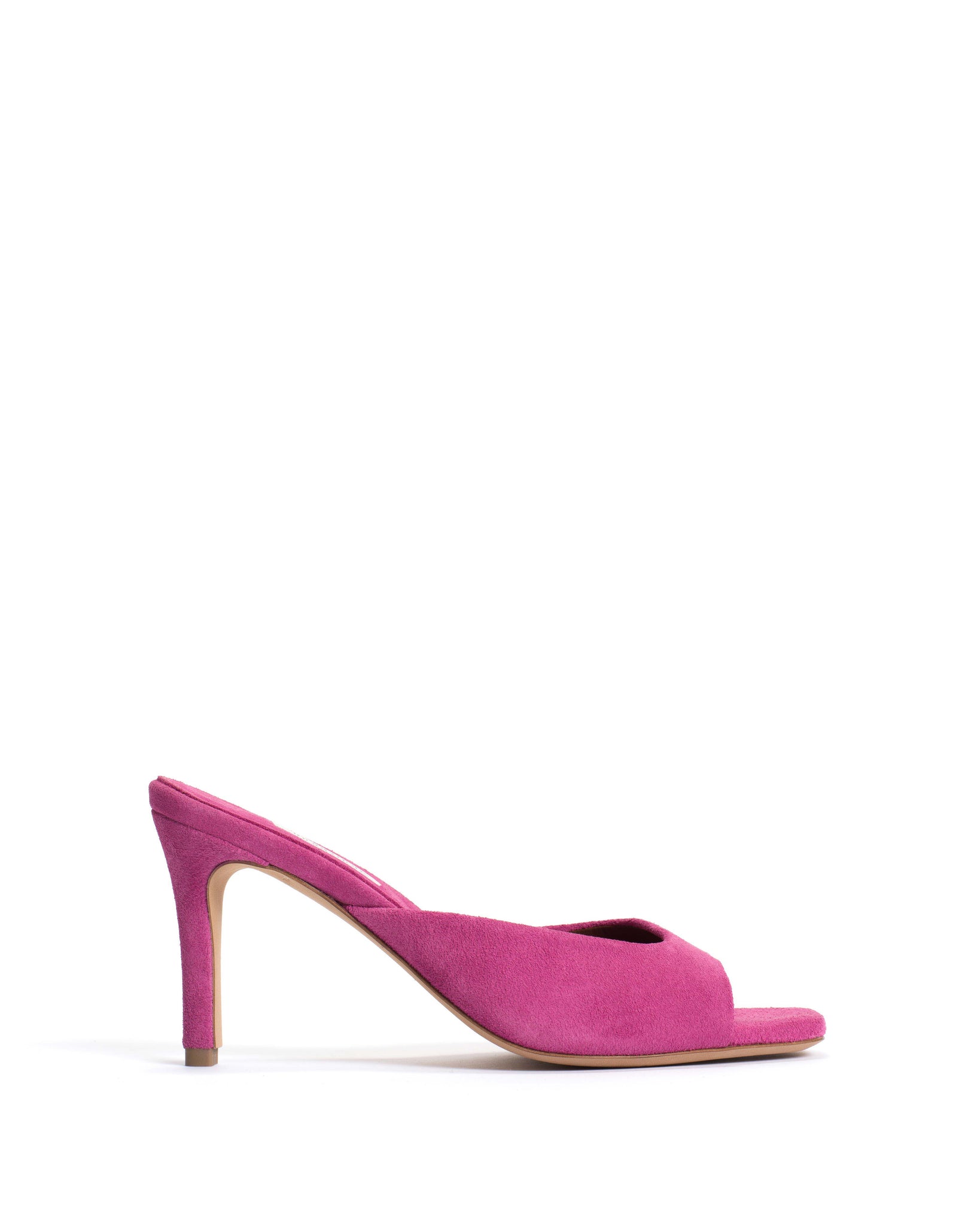 Mazy 75 Calf suede Raspberry sorbet - Anonymous Copenhagen