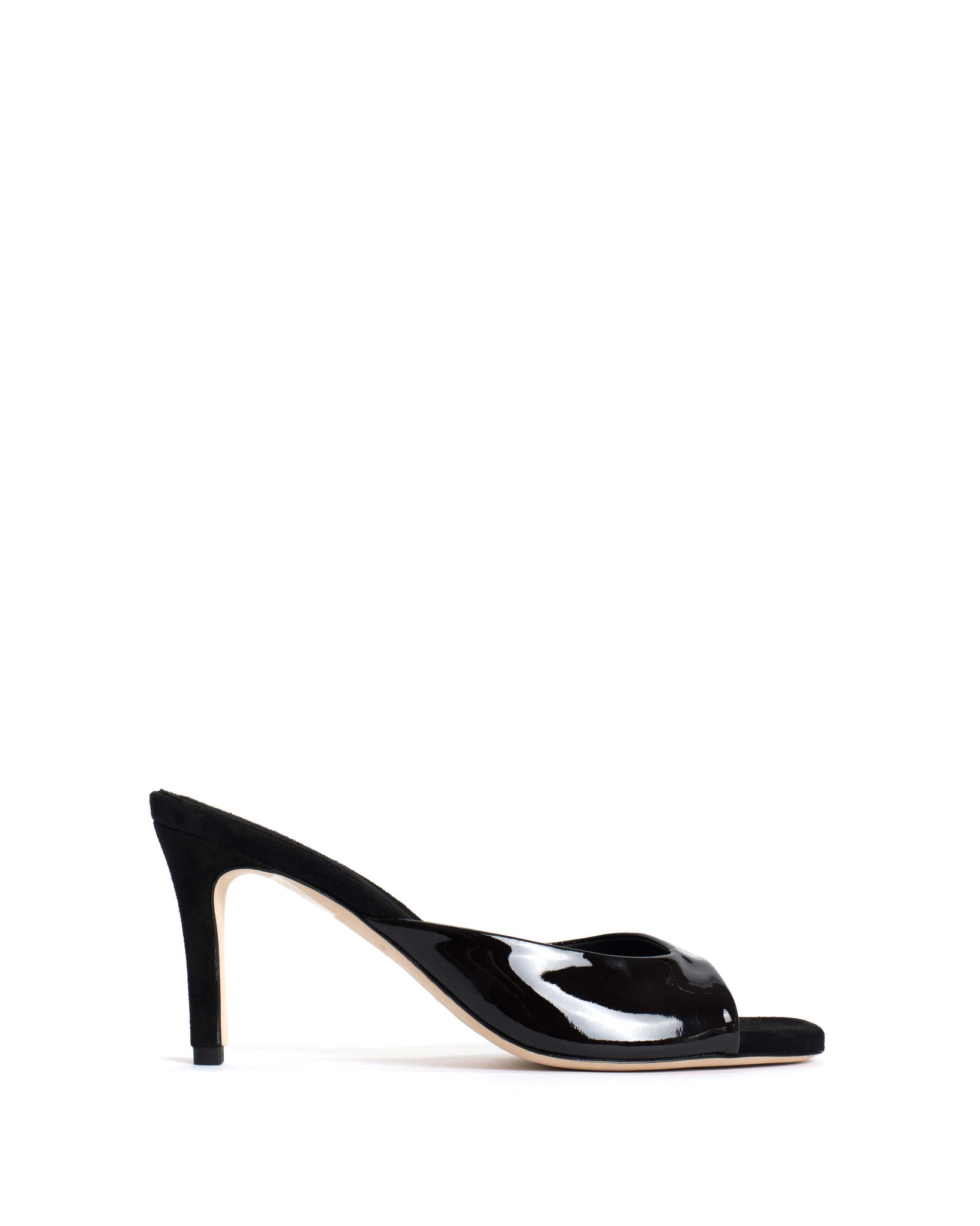 Mazy 75 Polished soft calf Black - Anonymous Copenhagen