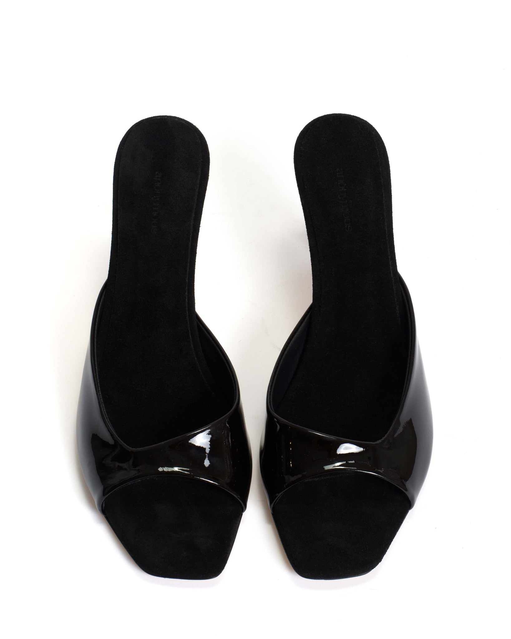 Mazy 75 Polished soft calf Black - Anonymous Copenhagen