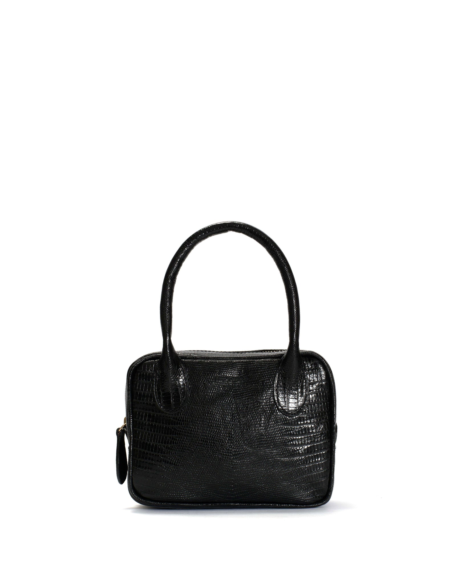 Mini Calf lizard Black - Anonymous Copenhagen