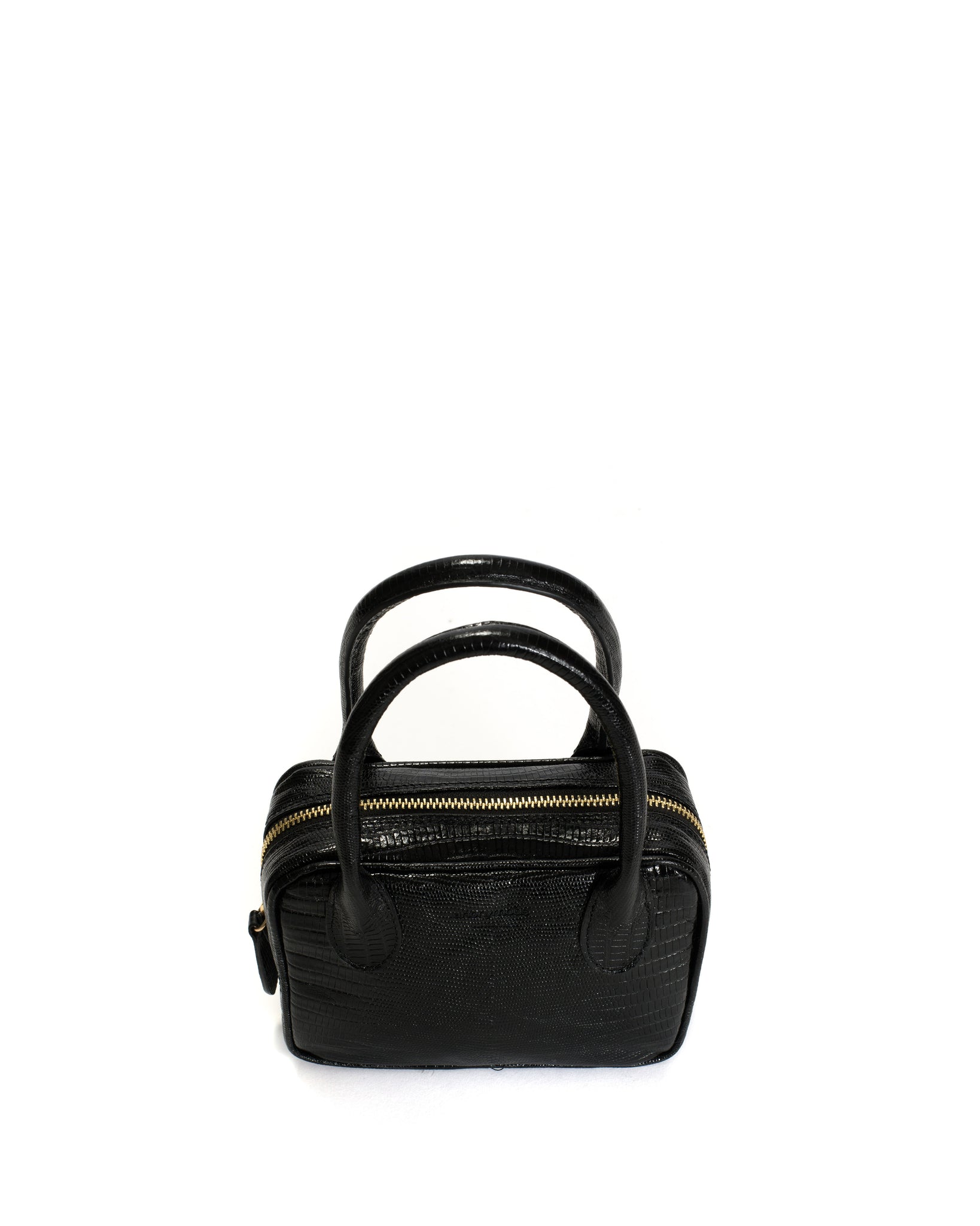 Mini Calf lizard Black - Anonymous Copenhagen