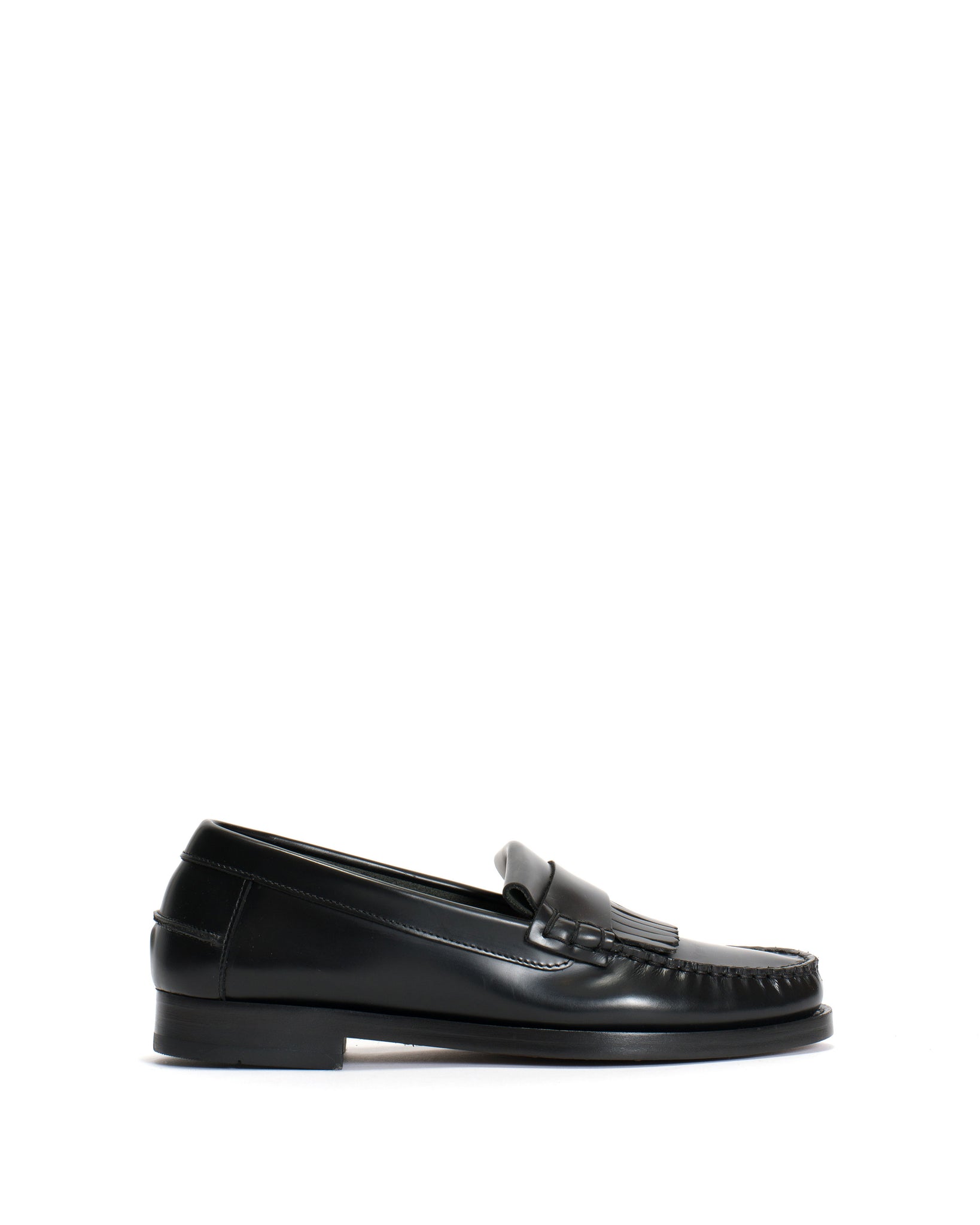 Dico Moccasin Loafer With Fringes Polido Black - Anonymous Copenhagen