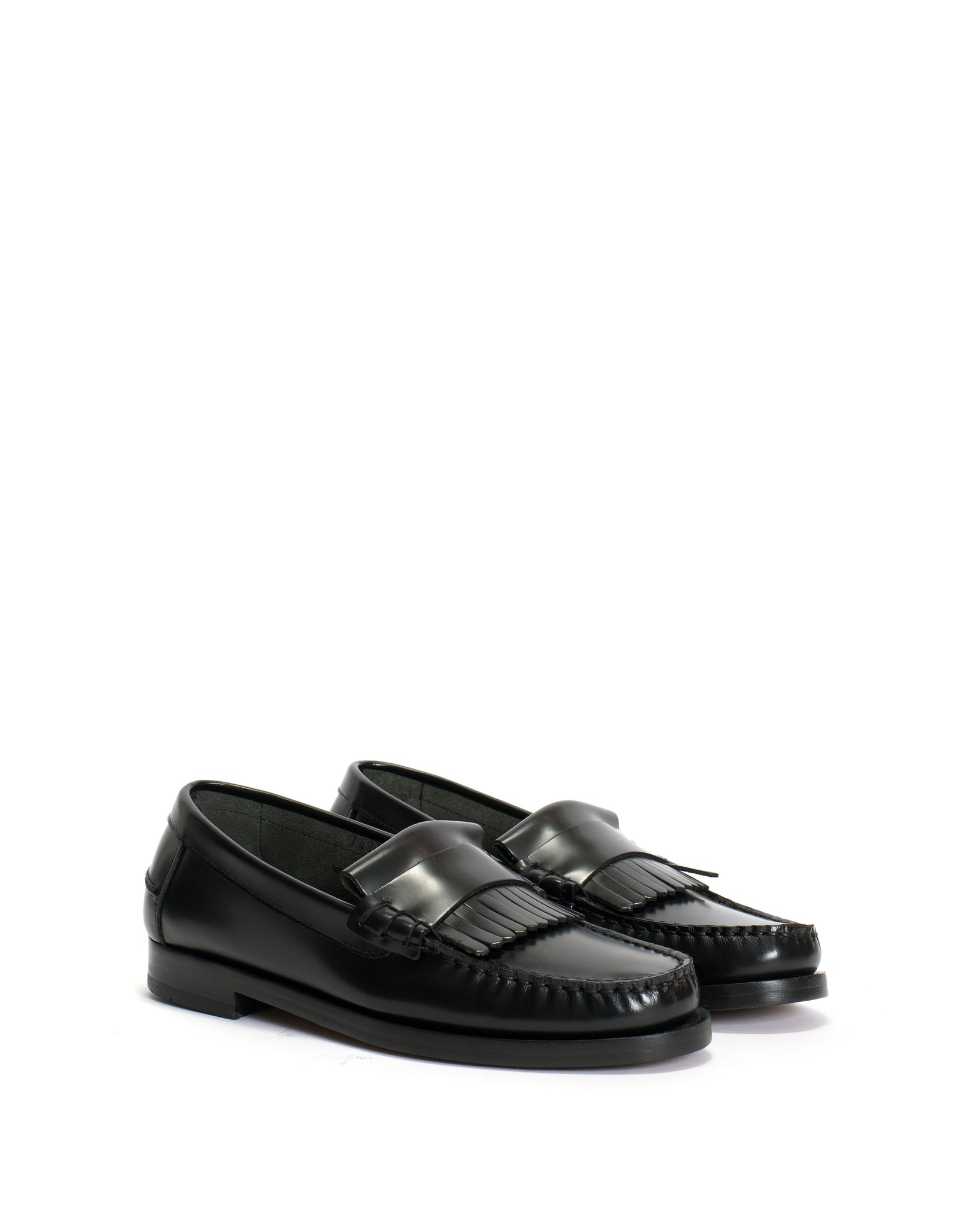 Dico Moccasin Loafer With Fringes Polido Black - Anonymous Copenhagen