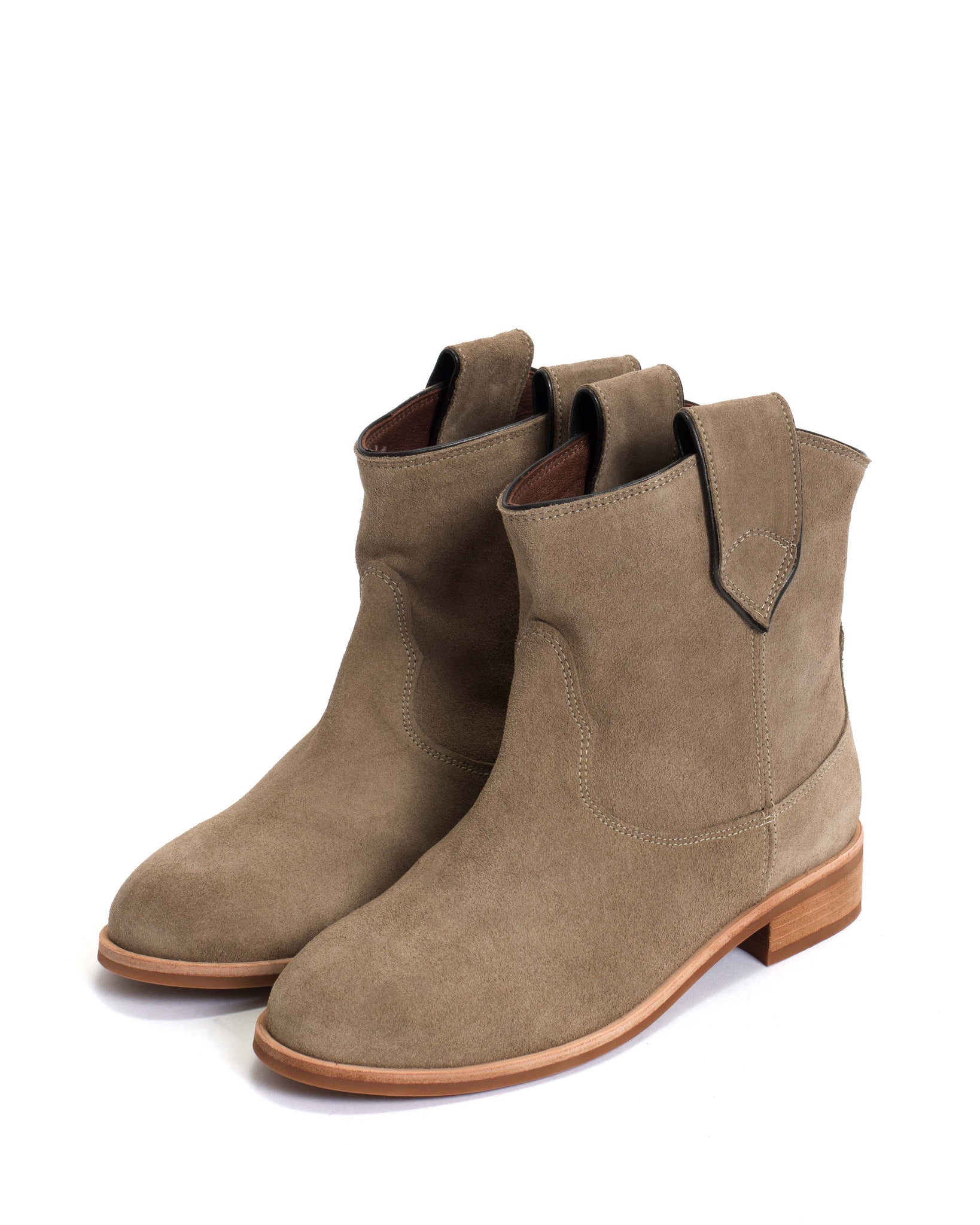 Monja Calf suede Mushroom - Anonymous Copenhagen
