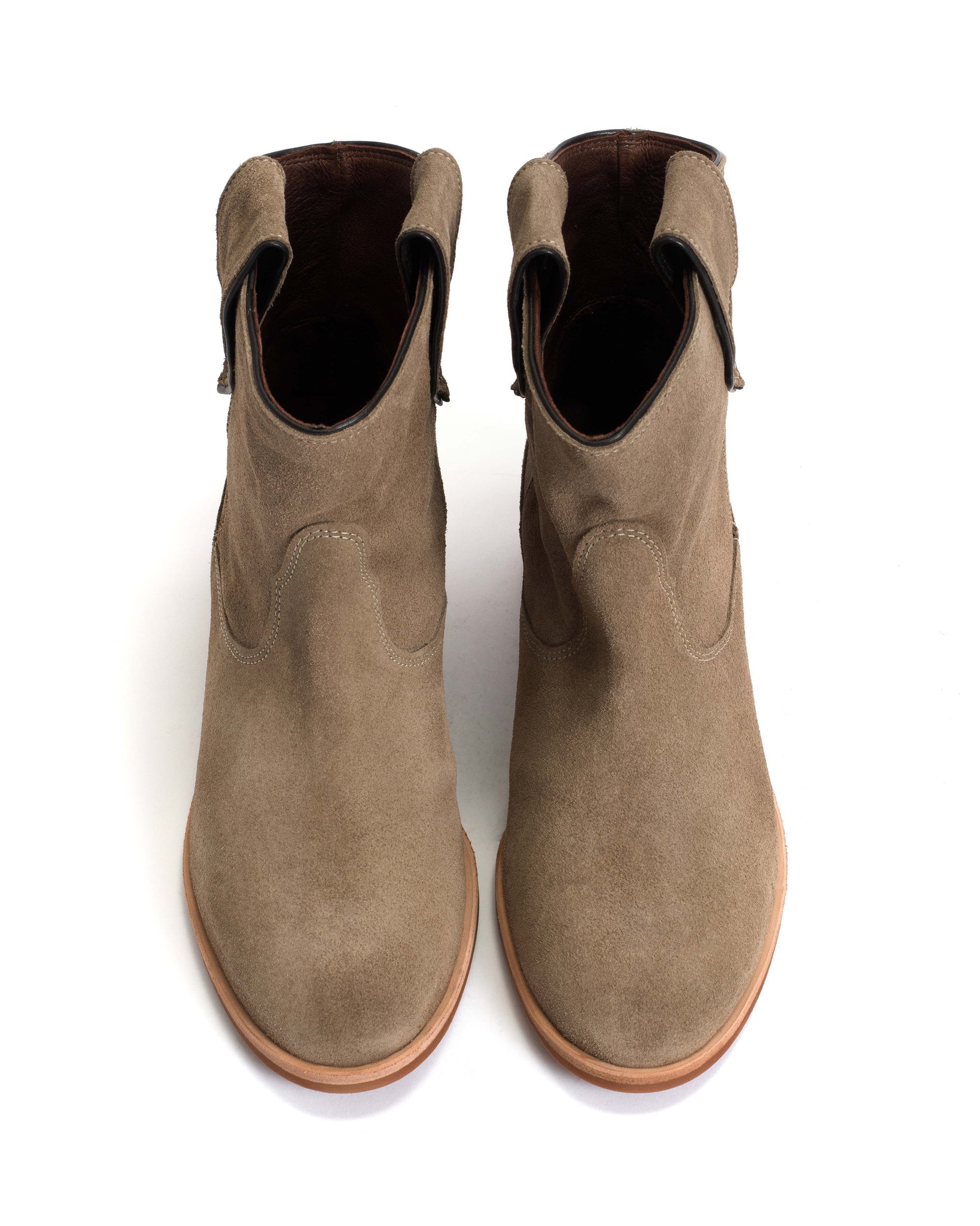 Monja Calf suede Mushroom - Anonymous Copenhagen