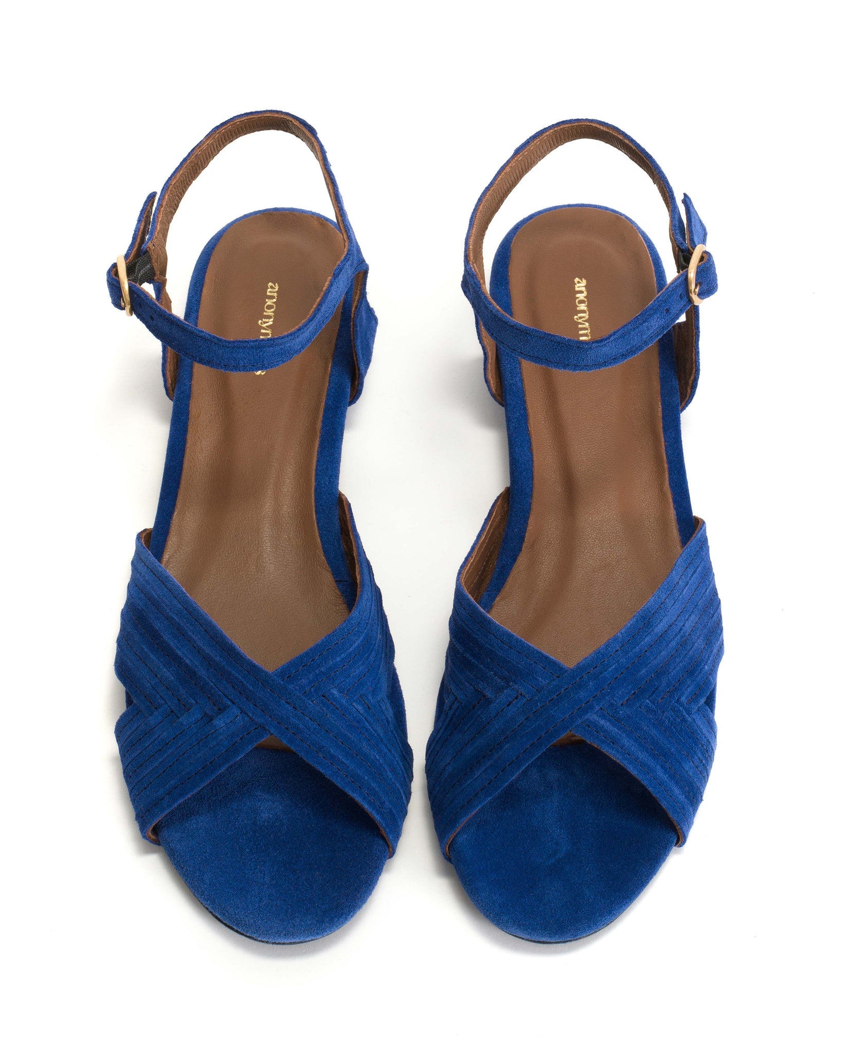 Niabi 10 Calf suede Electric blue - Anonymous Copenhagen