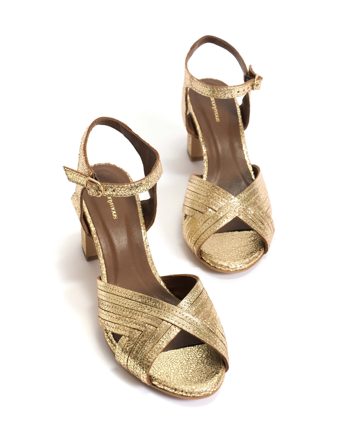 Niabi 50 Crackled metallic goat Gold