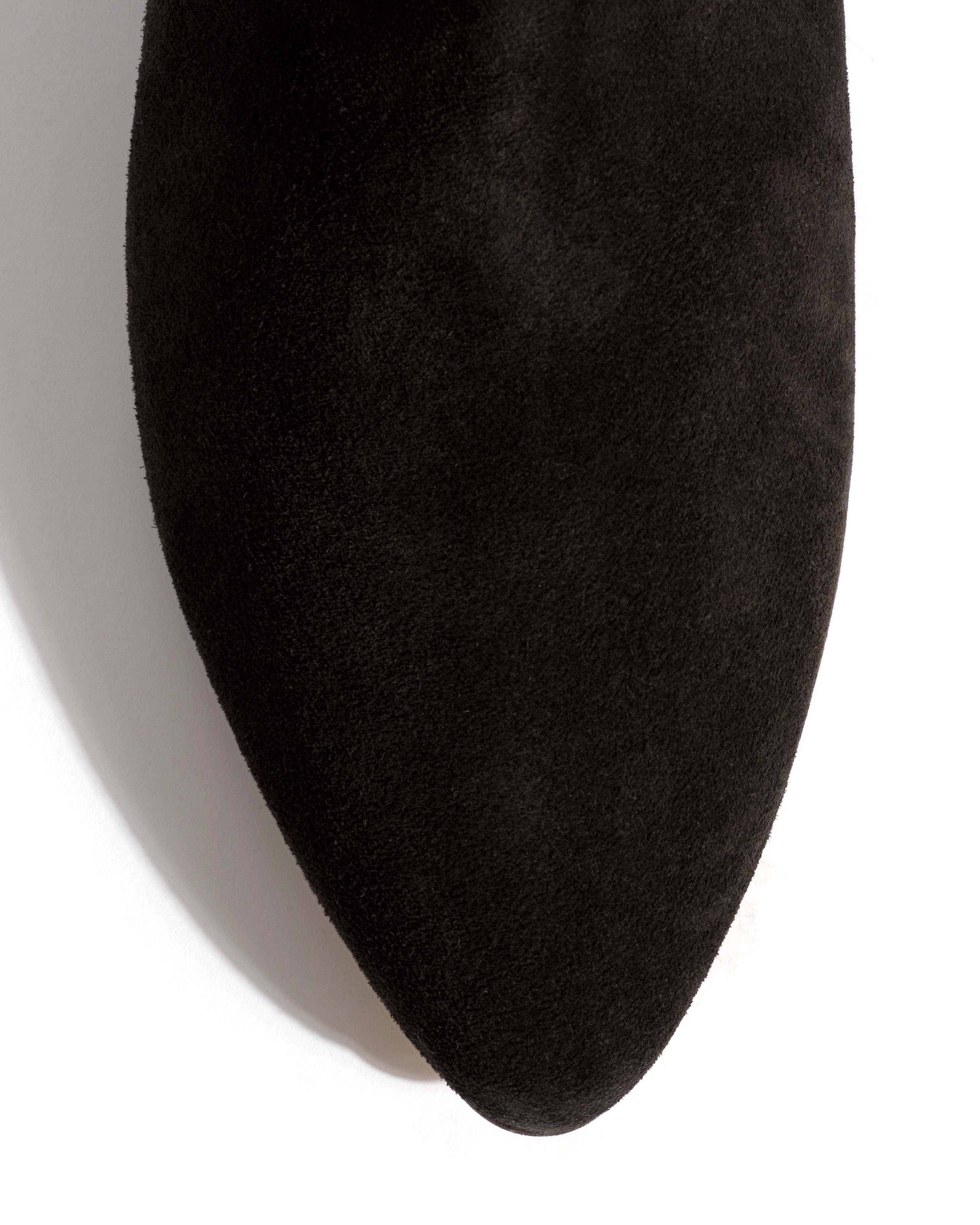 Valle 20 Calf suede Espresso brown