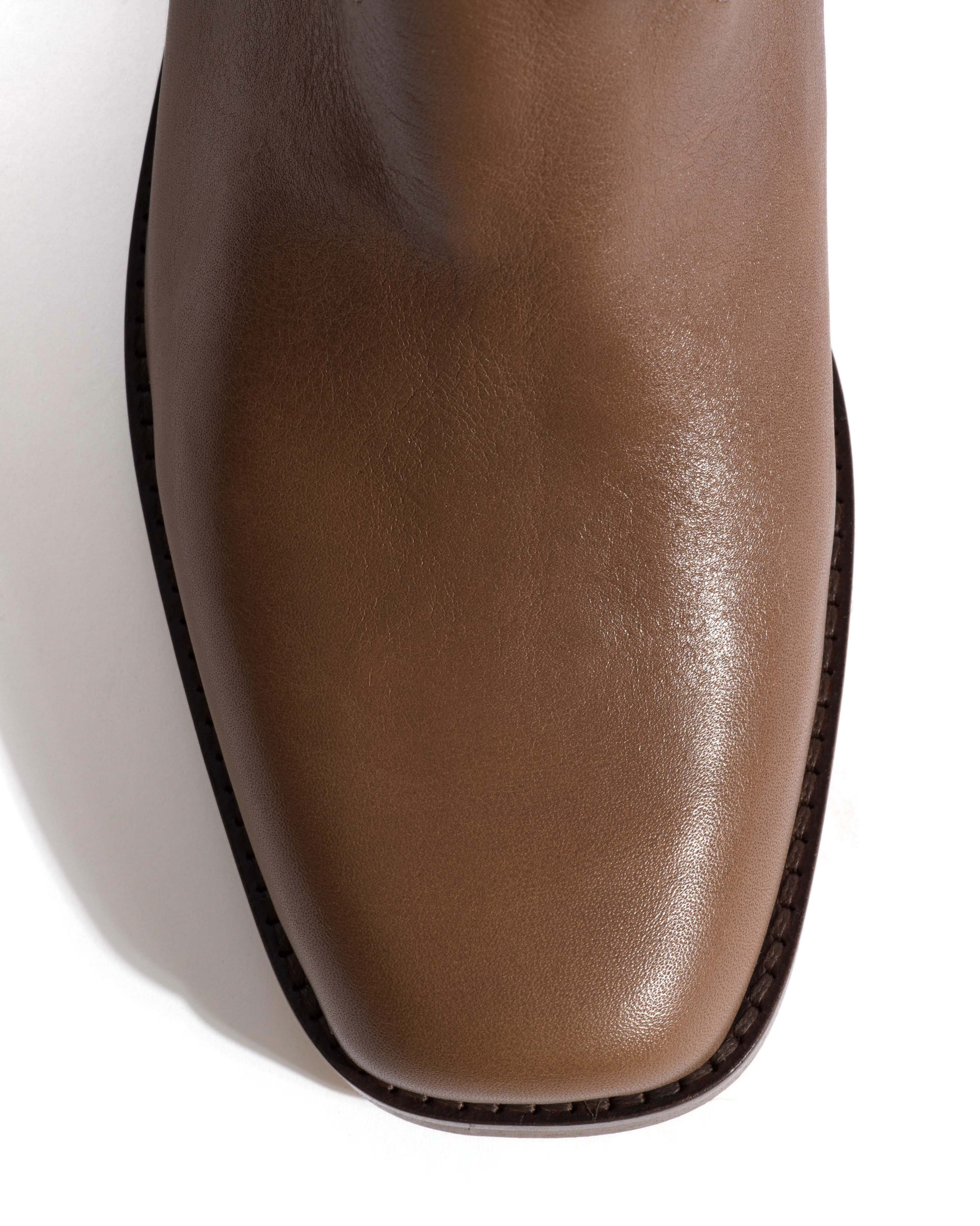 Tarisha Vegetal soft calf Taupe