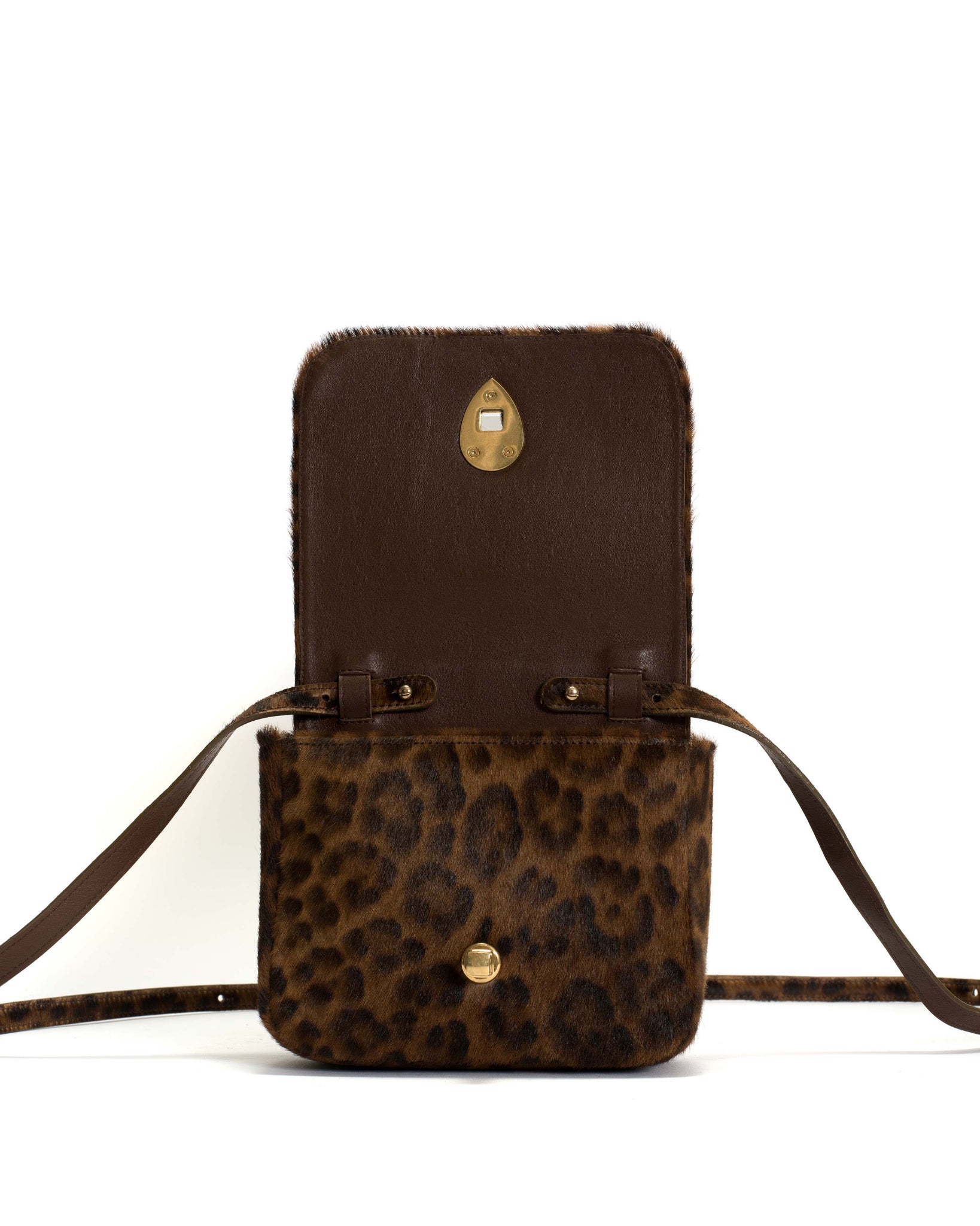 Nielle crossover bag Calf hair Leopard - Anonymous Copenhagen