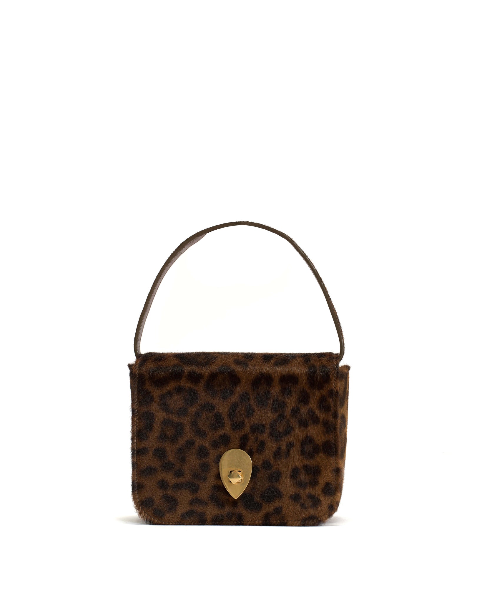 Nielle crossover bag Calf hair Leopard - Anonymous Copenhagen