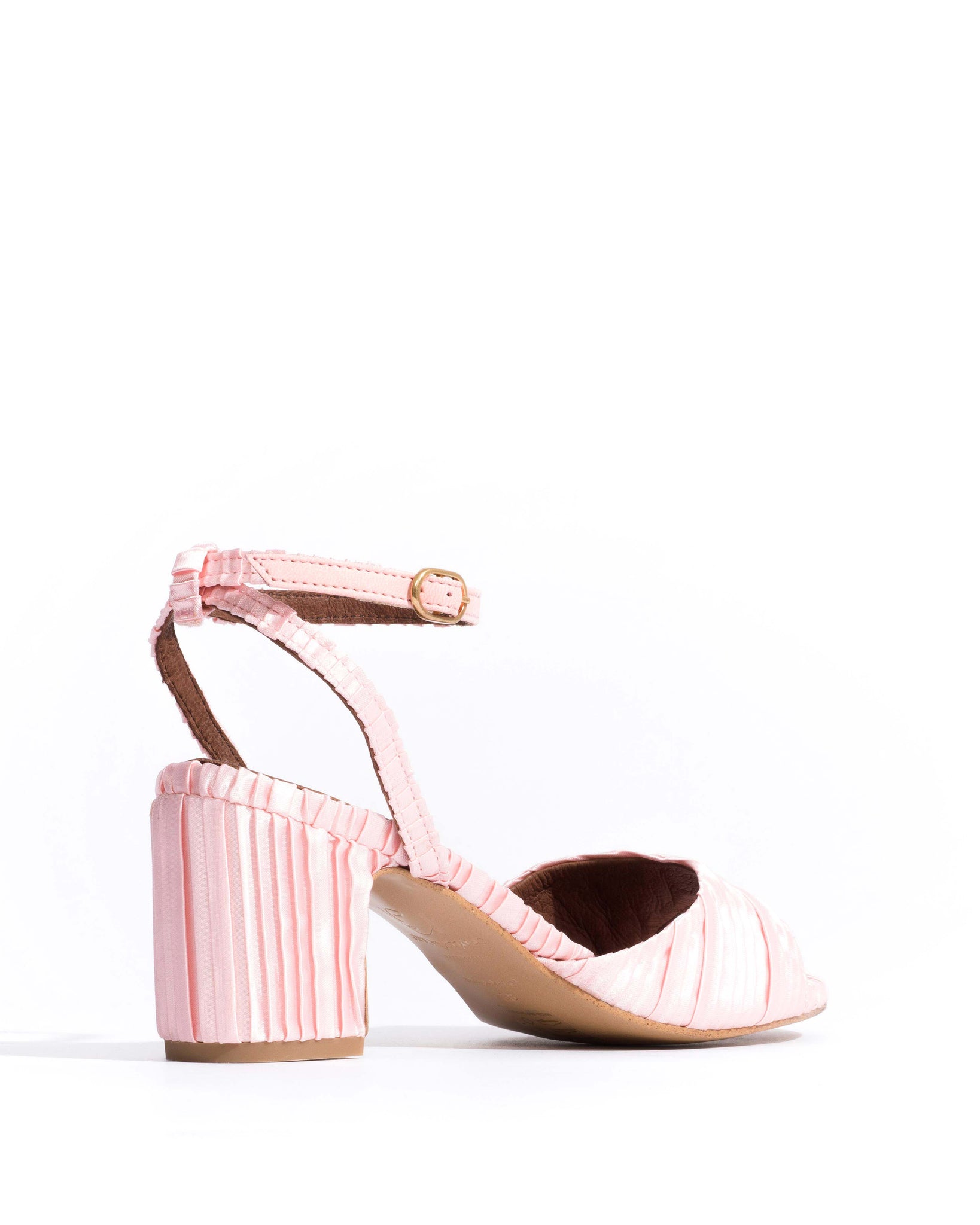 Jolie 55 Pleated satin Dreamy pink