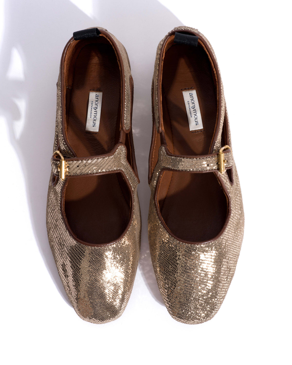 Praise Lizard metallic goat Vintage champagne