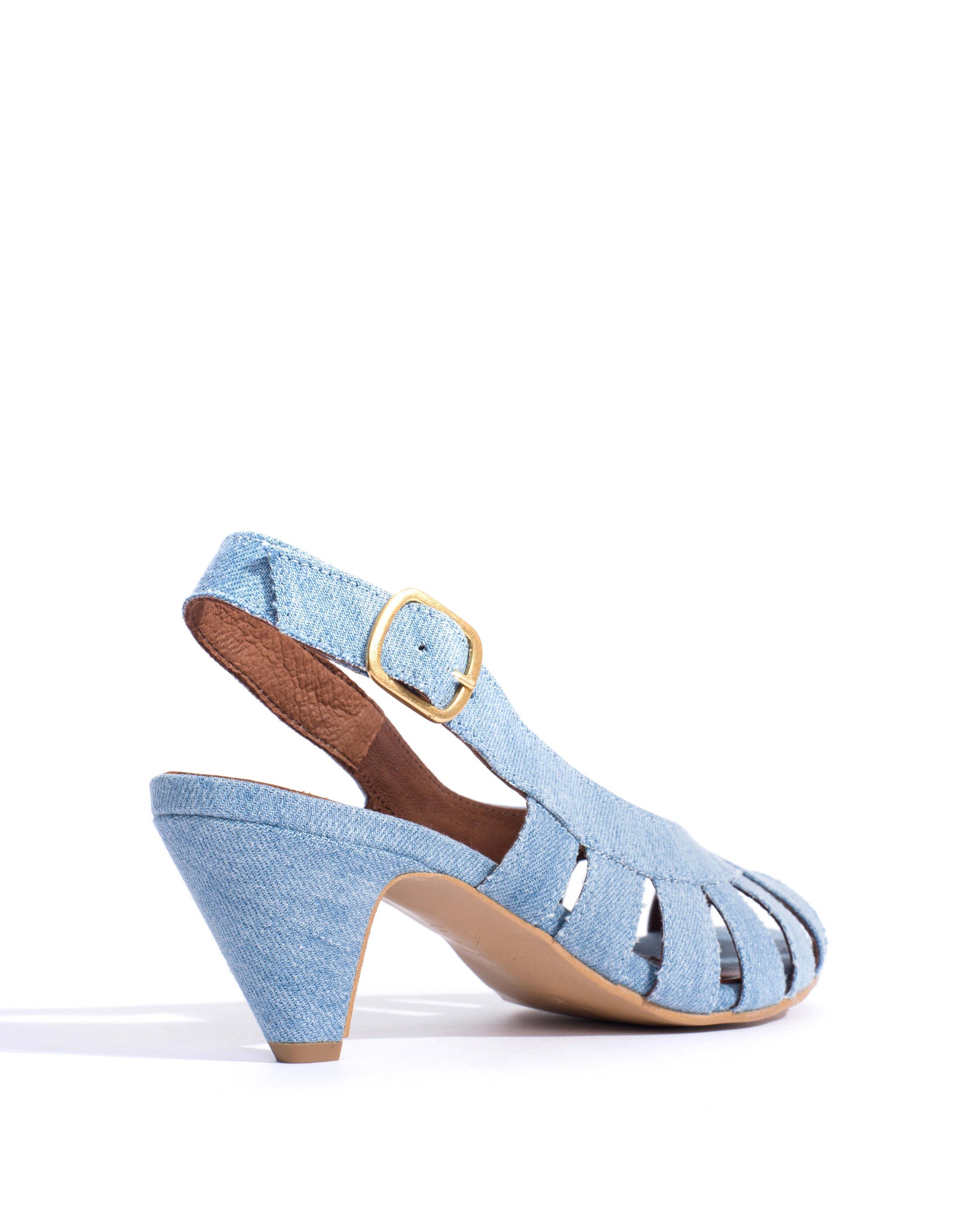 Sophie 50 stiletto Denim Washed blue
